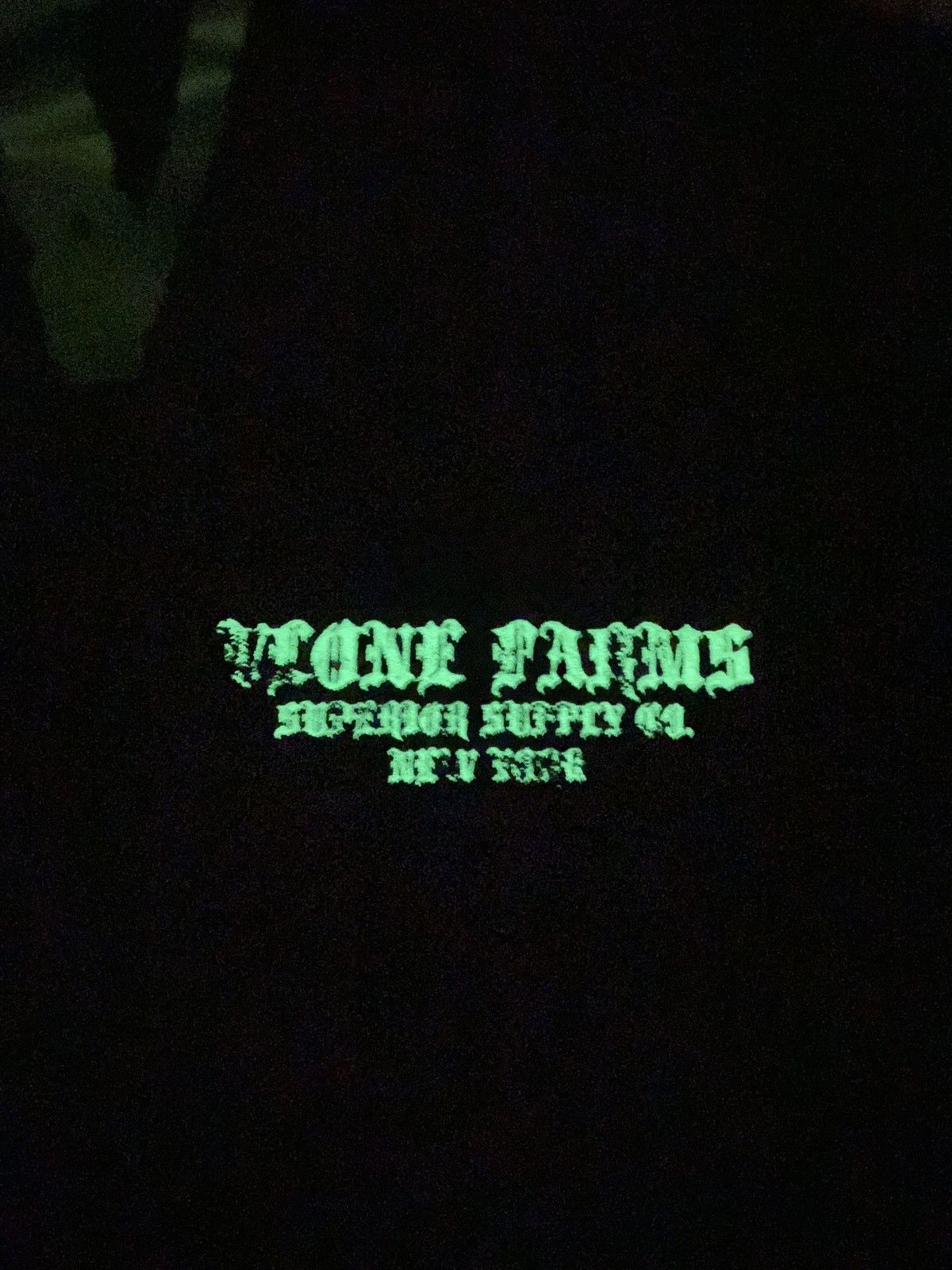 Vlone Vlone Farms Demon Fire GID Tee Size US L / EU 52-54 / 3 - 3 Thumbnail