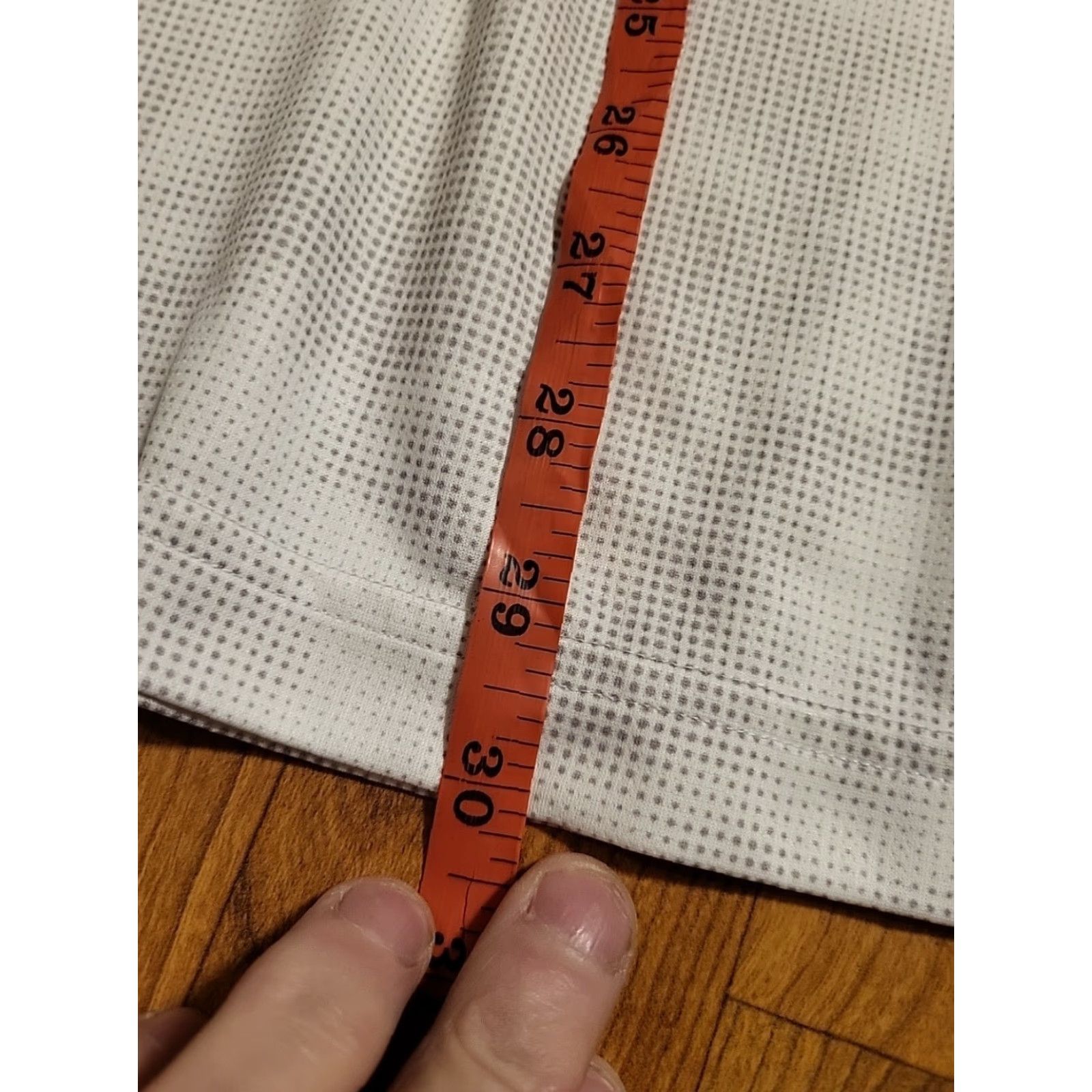 Adidas Adidas Polo Shirt Climachill Geometric White Gray Blue Collar Cuffs Men M EUC Size US M / EU 48-50 / 2 - 7 Thumbnail