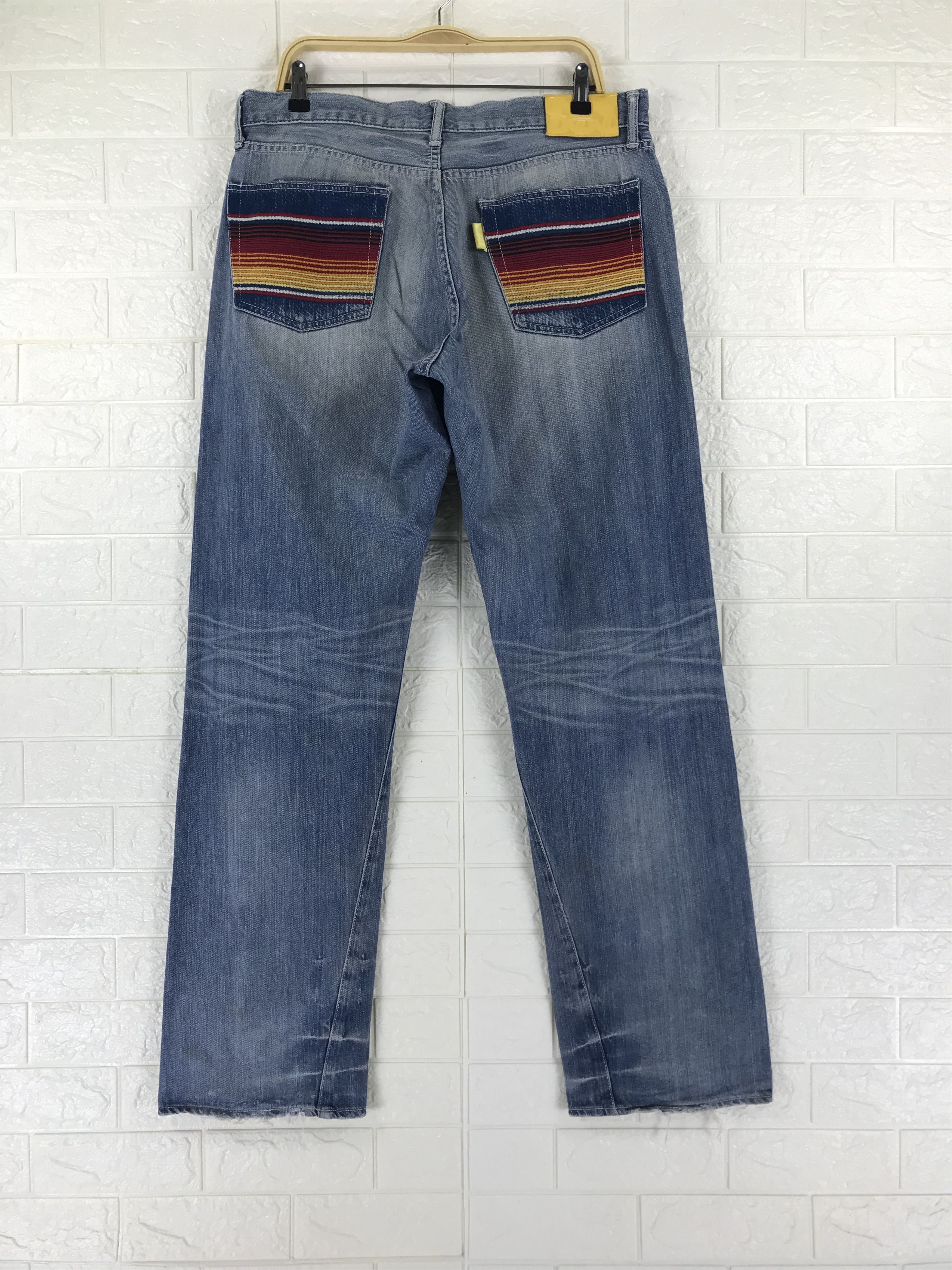 Swagger Swagger Blue Wash Baggy Jeans Size US 36 / EU 52 - 5 Thumbnail