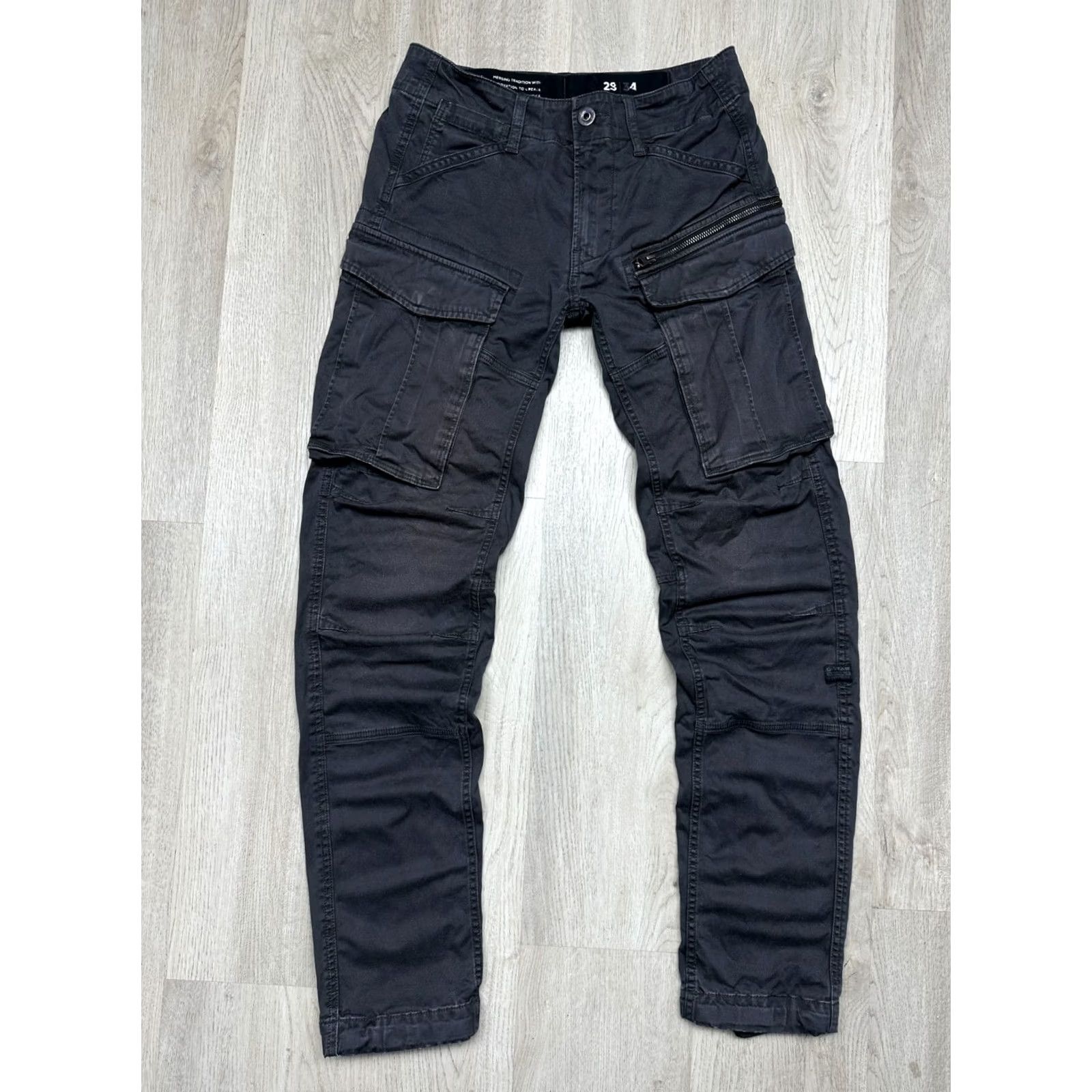 G-Star G Star Raw Mens Rovic Zip 3D Regular Tapered Cargo Pants Size 28 Size US 28 / EU 44 - 2 Thumbnail