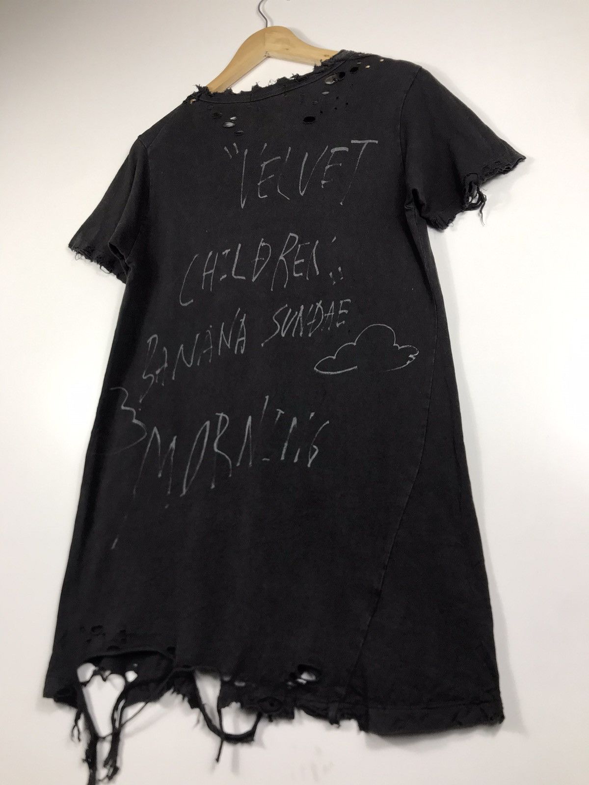 Japanese Brand ⚡️RNA inc Sundae Distressed Style Long Shirt Size M / US 6-8 / IT 42-44 - 16 Thumbnail