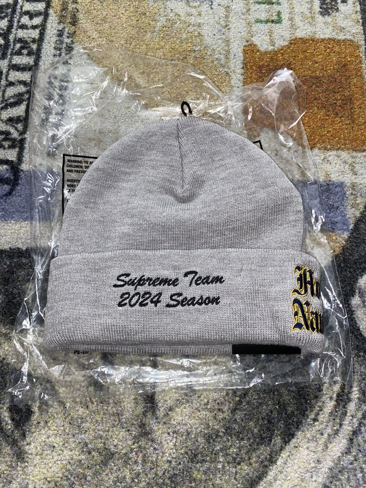 New Era × Supreme Supreme New Era Salvation Beanie | Grailed