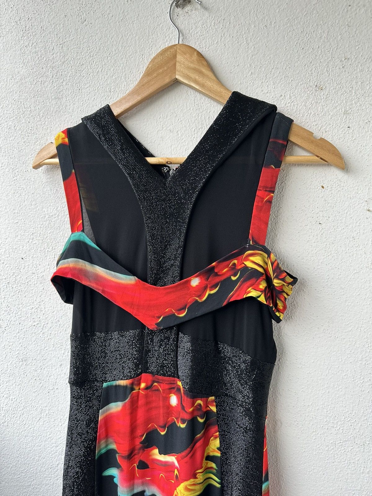 Just Cavalli Just cavali long dress in red printed Size S / US 4 / IT 40 - 10 Thumbnail