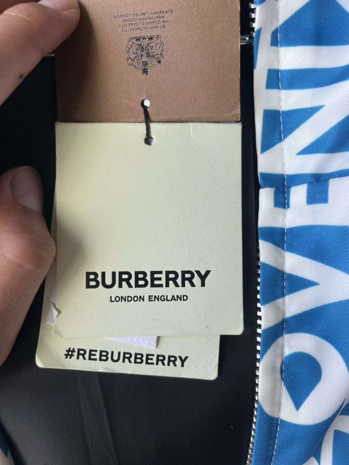 Burberry NEW BURBERRY RAIN CAPSULE STANFORD ANORAK JACKET SIZE M Size US M / EU 48-50 / 2 - 12 Thumbnail