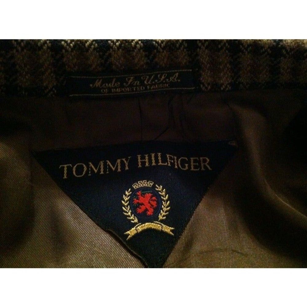 Tommy Hilfiger TOMMY HILFIGER MEN'S 100%WOOL SPORT COAT JACKET BLAZER 46R Size 46R - 10 Thumbnail