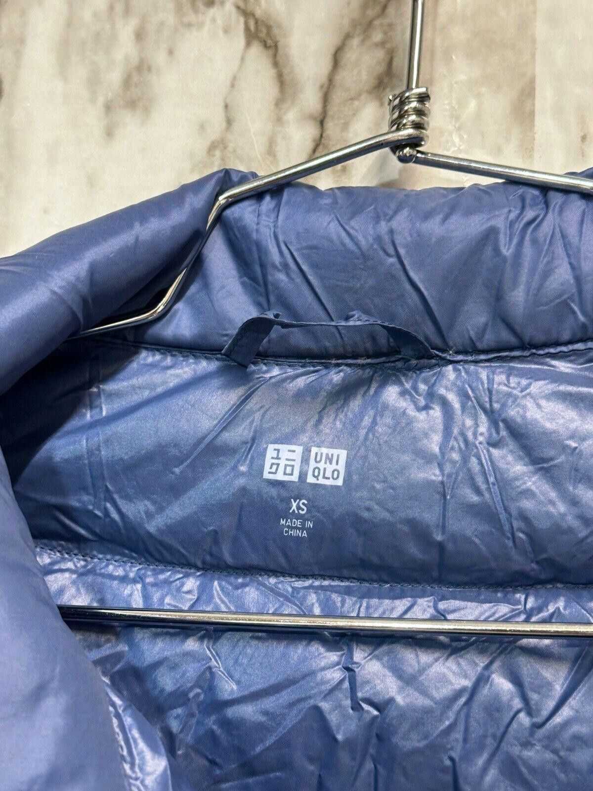 Uniqlo Uniqlo Nylon Down Puffer light Jacket Blue Women size XS Size XS / US 0-2 / IT 36-38 - 8 Thumbnail