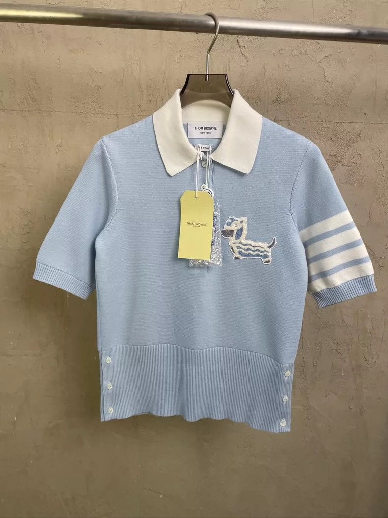 Thom Browne Thom Browne Blue embroidered plush lion dance puppy four s Size XS / US 0-2 / IT 36-38 - 3 Thumbnail