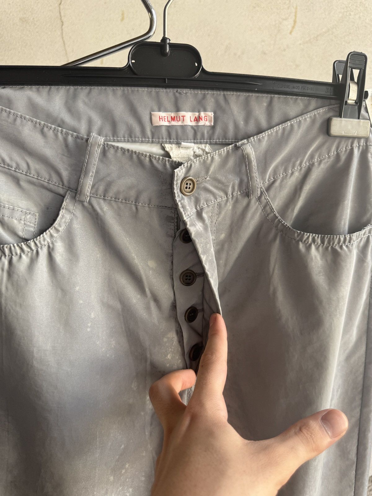 Helmut Lang Helmut Lang Reflective FW 1994 5 pocket pants Size US 32 / EU 48 - 17 Thumbnail