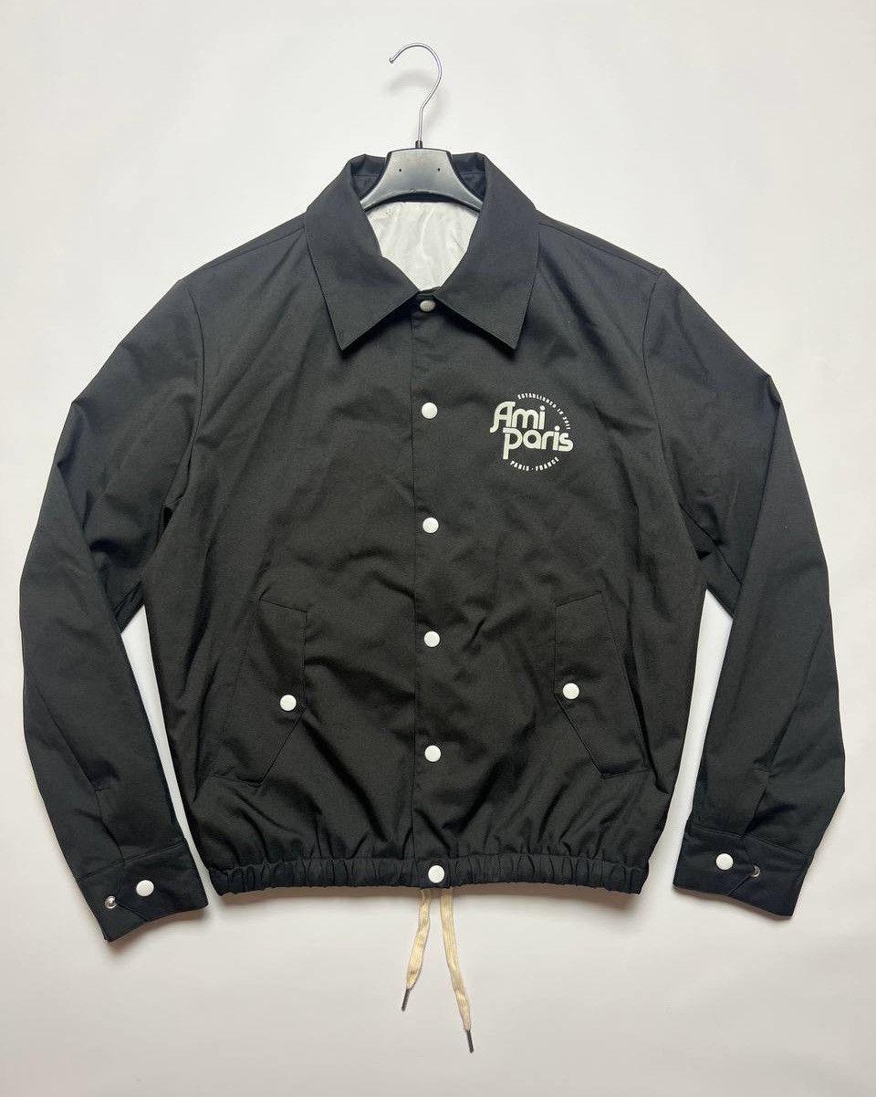 AMI NWT AMI Printed Logo Coach Jacket Size US M / EU 48-50 / 2 - 18 Thumbnail