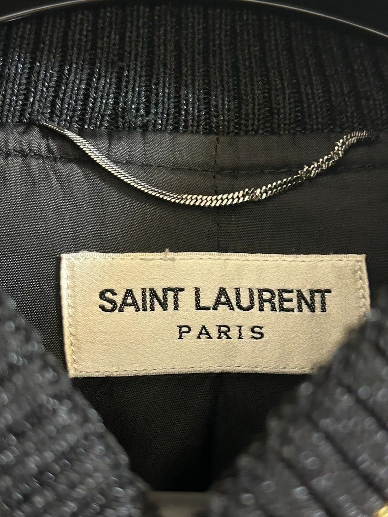 Saint Laurent Paris Saint Laurent Paris 15ss Tiger Eagle Silk Jacket-2506 Size US M / EU 48-50 / 2 - 3 Thumbnail