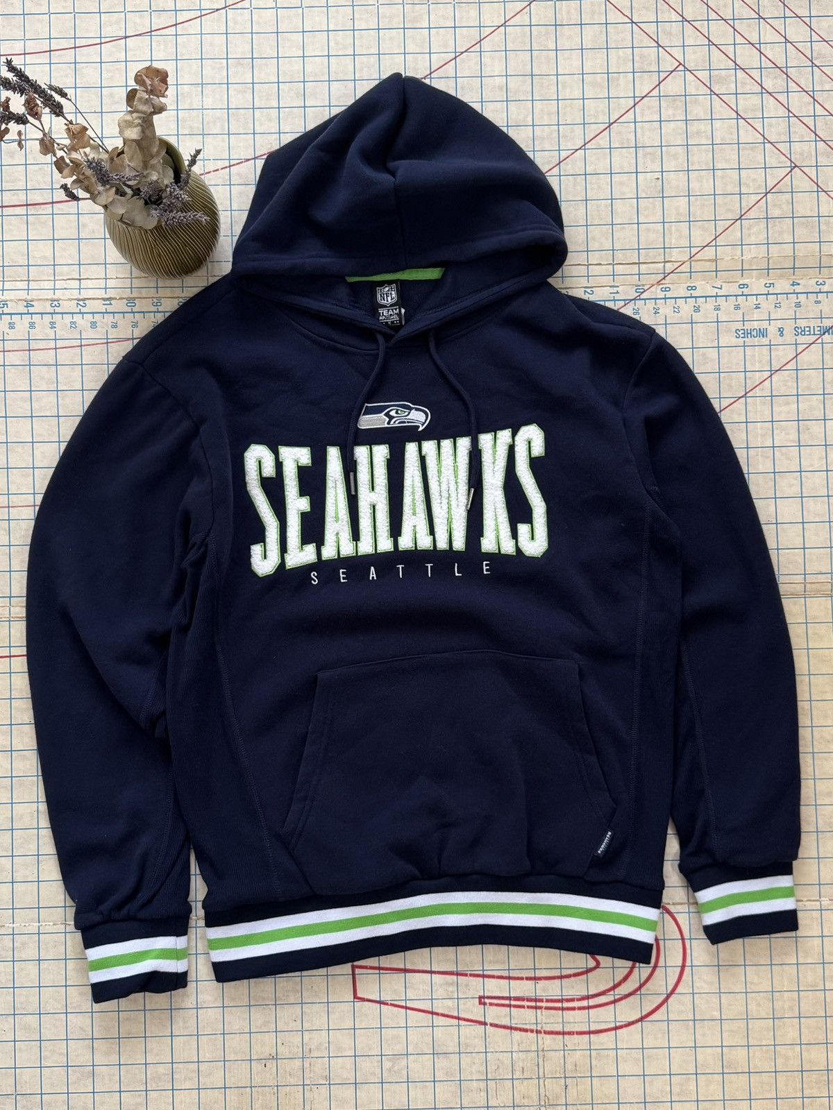 NFL NWOT NFL Team Apparel Seattle Seahawks Pull Over HoodieSmall Size US S / EU 44-46 / 1 - 1 Thumbnail