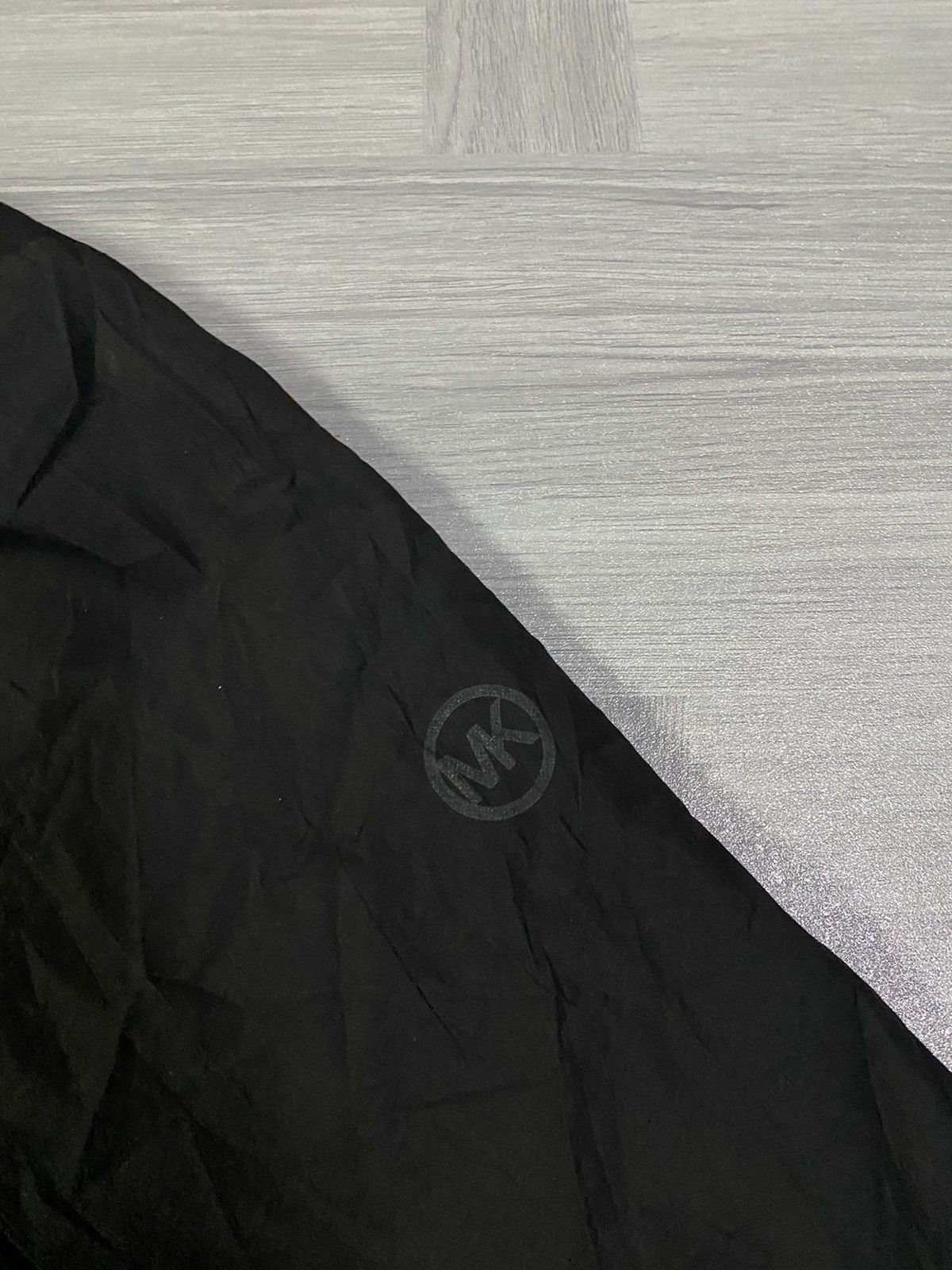 Michael Kors Zip-Up and Button Up Hooded Windbreaker