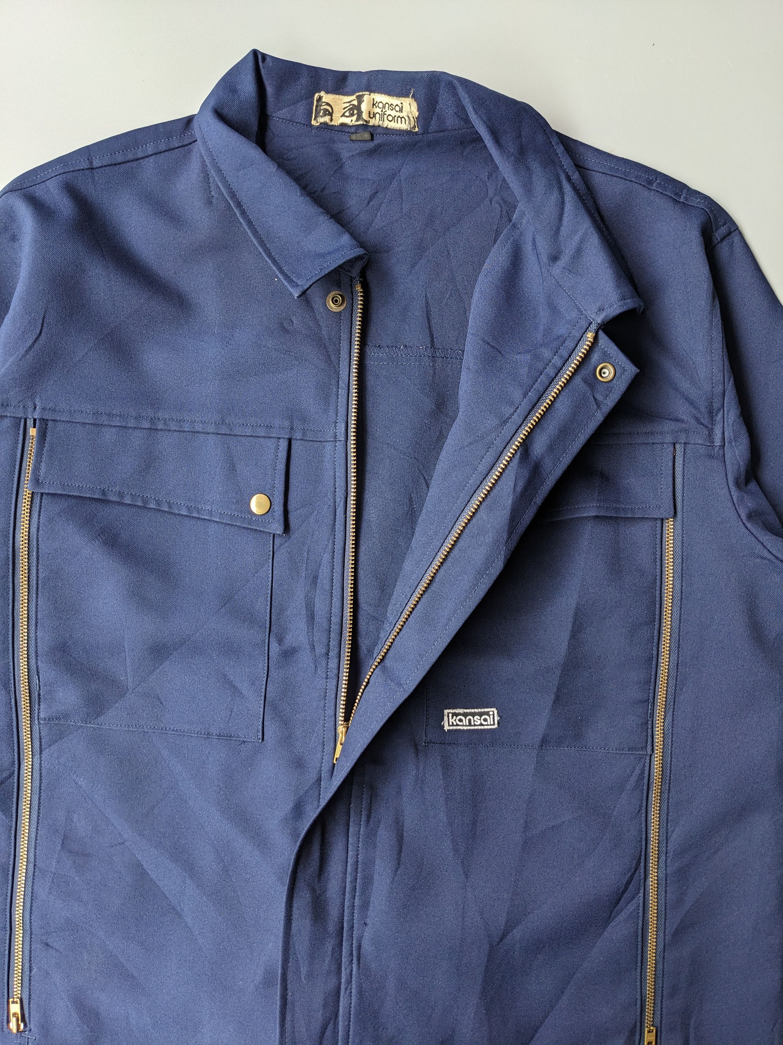 Kansai Yamamoto Vintage Kansai Yamamoto workwear jacket Size US L / EU 52-54 / 3 - 3 Thumbnail