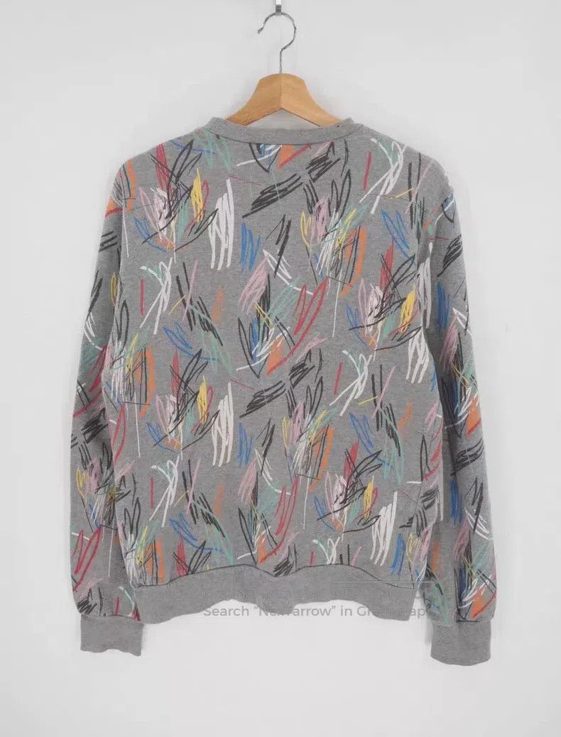 Dior Dior Grey Graffiti Sweatshirt Size M Size US M / EU 48-50 / 2 - 2 Thumbnail
