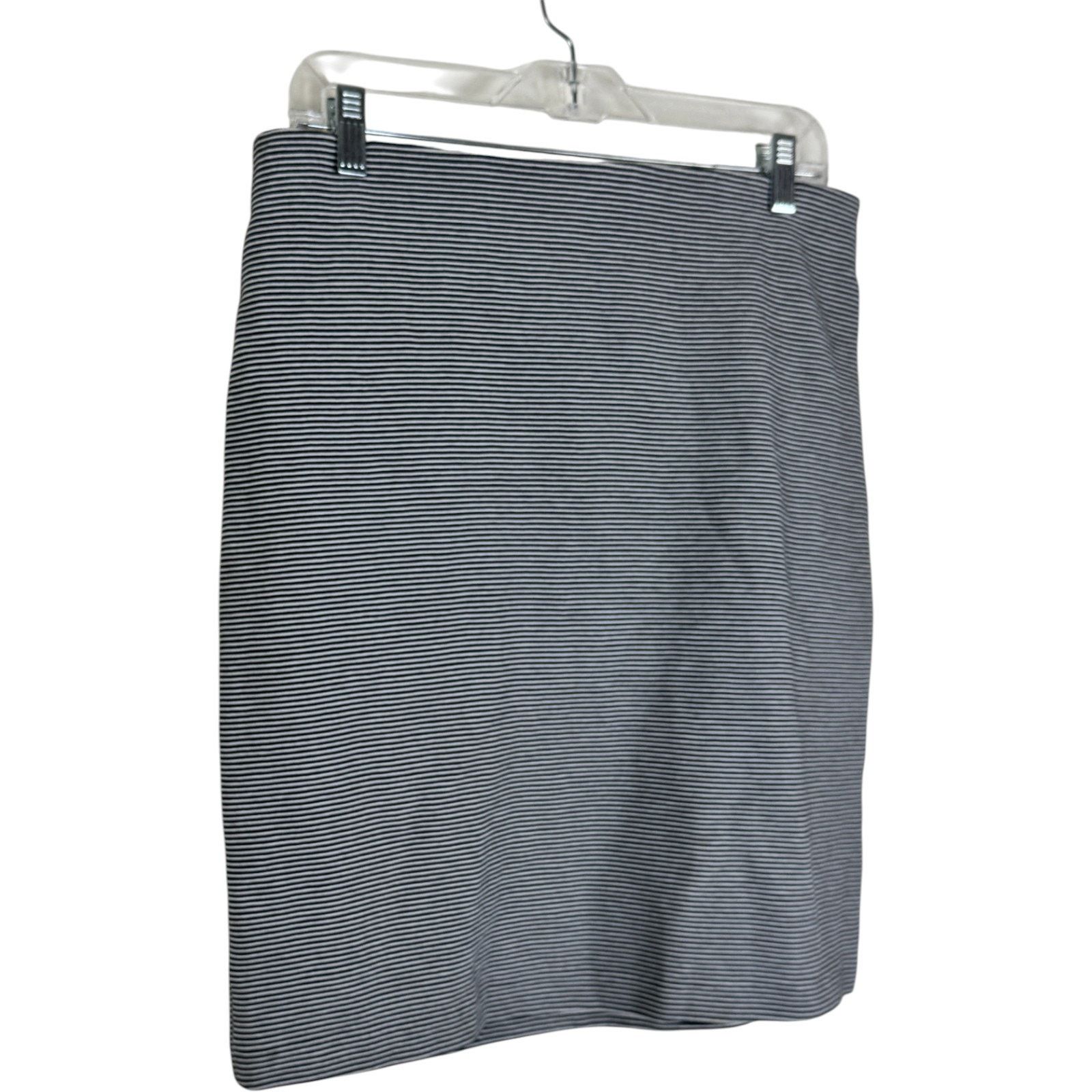 Other Premise Black White Striped Pencil Skirt Women’s Size M Size 27" / US 4 / IT 40 - 5 Thumbnail