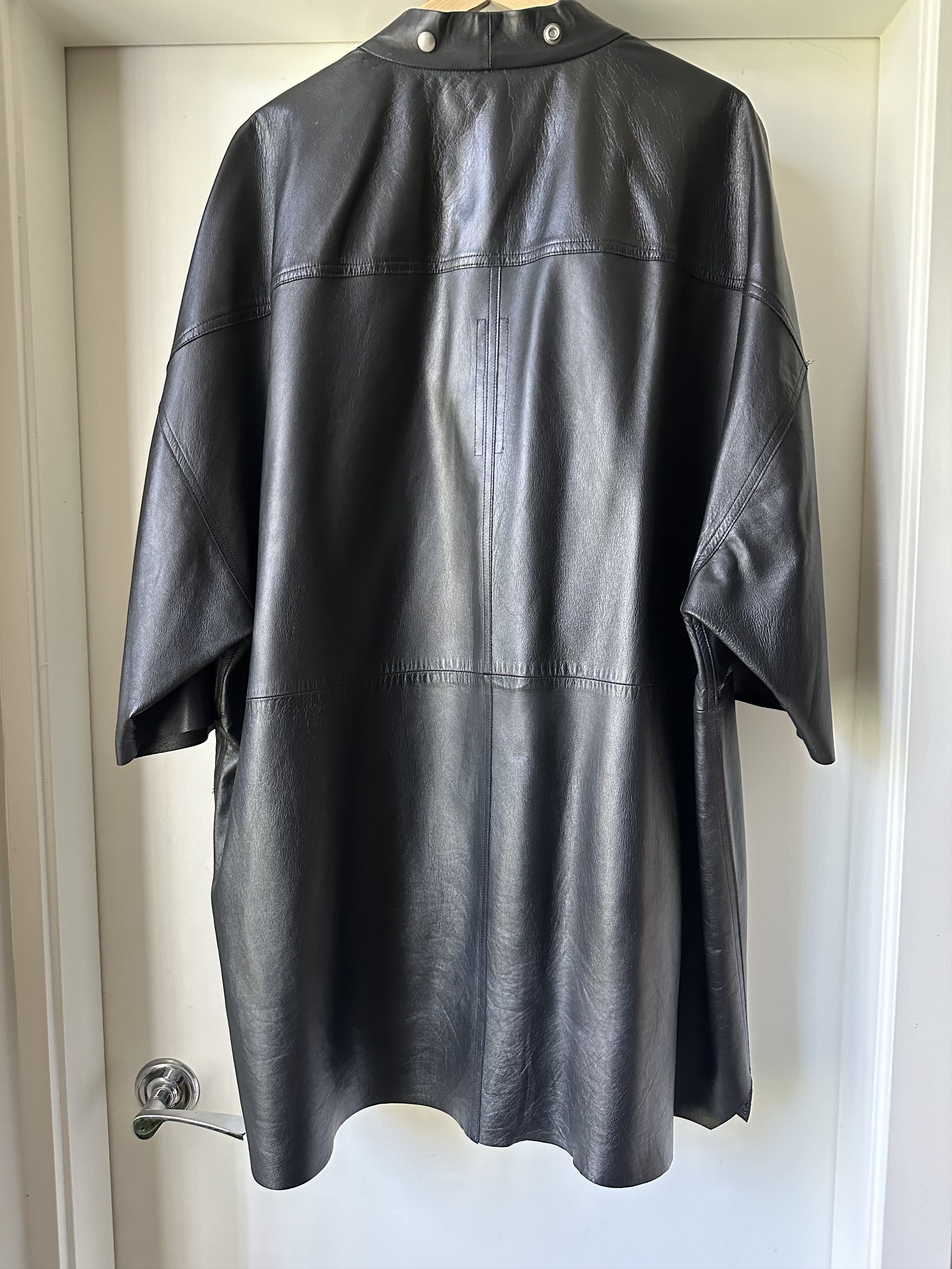 Rick Owens Rick Owens Fogachine SS22 Fogpocket Magnum Lambskin Size US XL / EU 56 / 4 - 2 Thumbnail