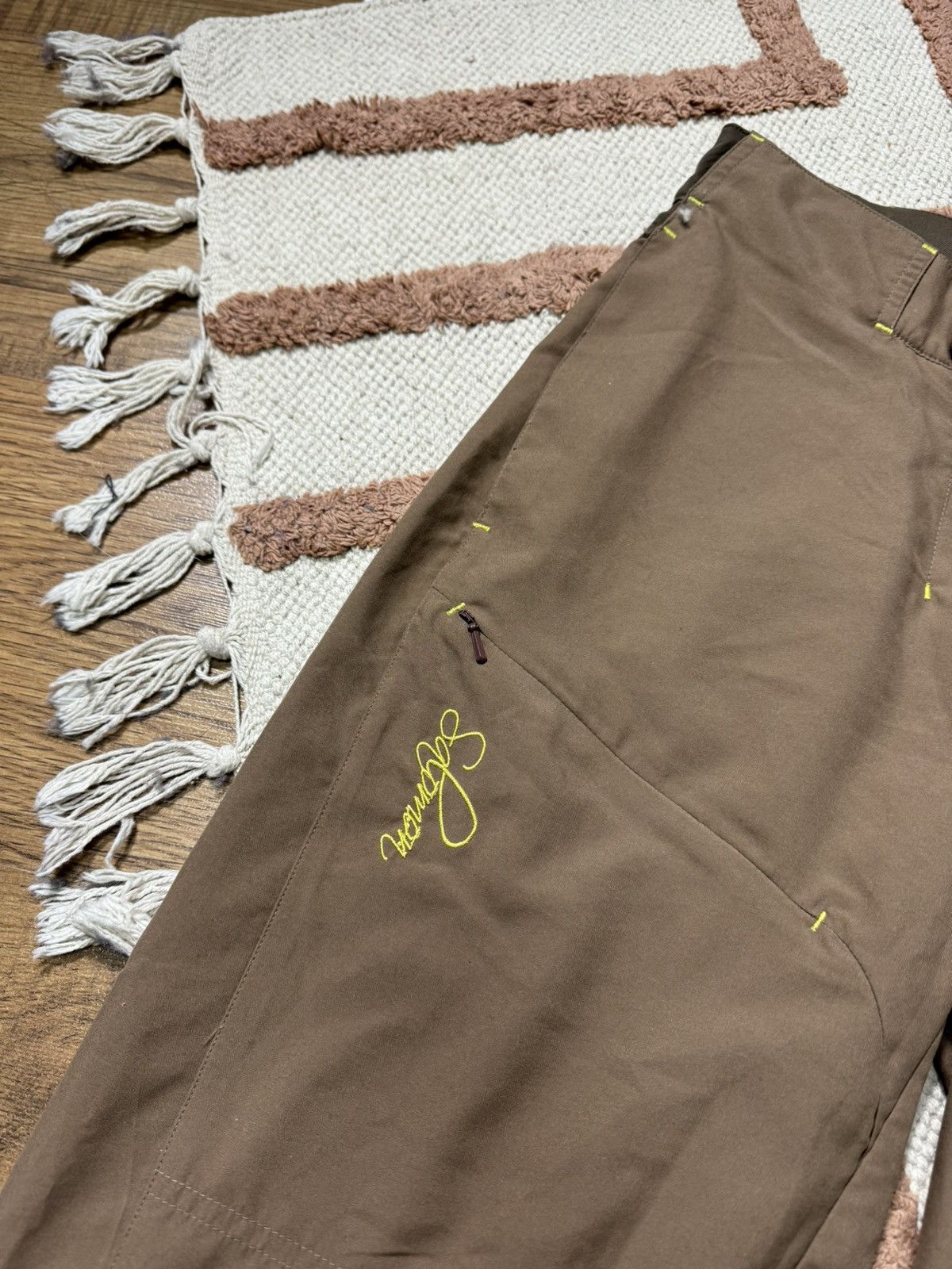 Salomon VINTAGE SALOMON GORPCORE TIE PANTS Size 29" - 3 Thumbnail