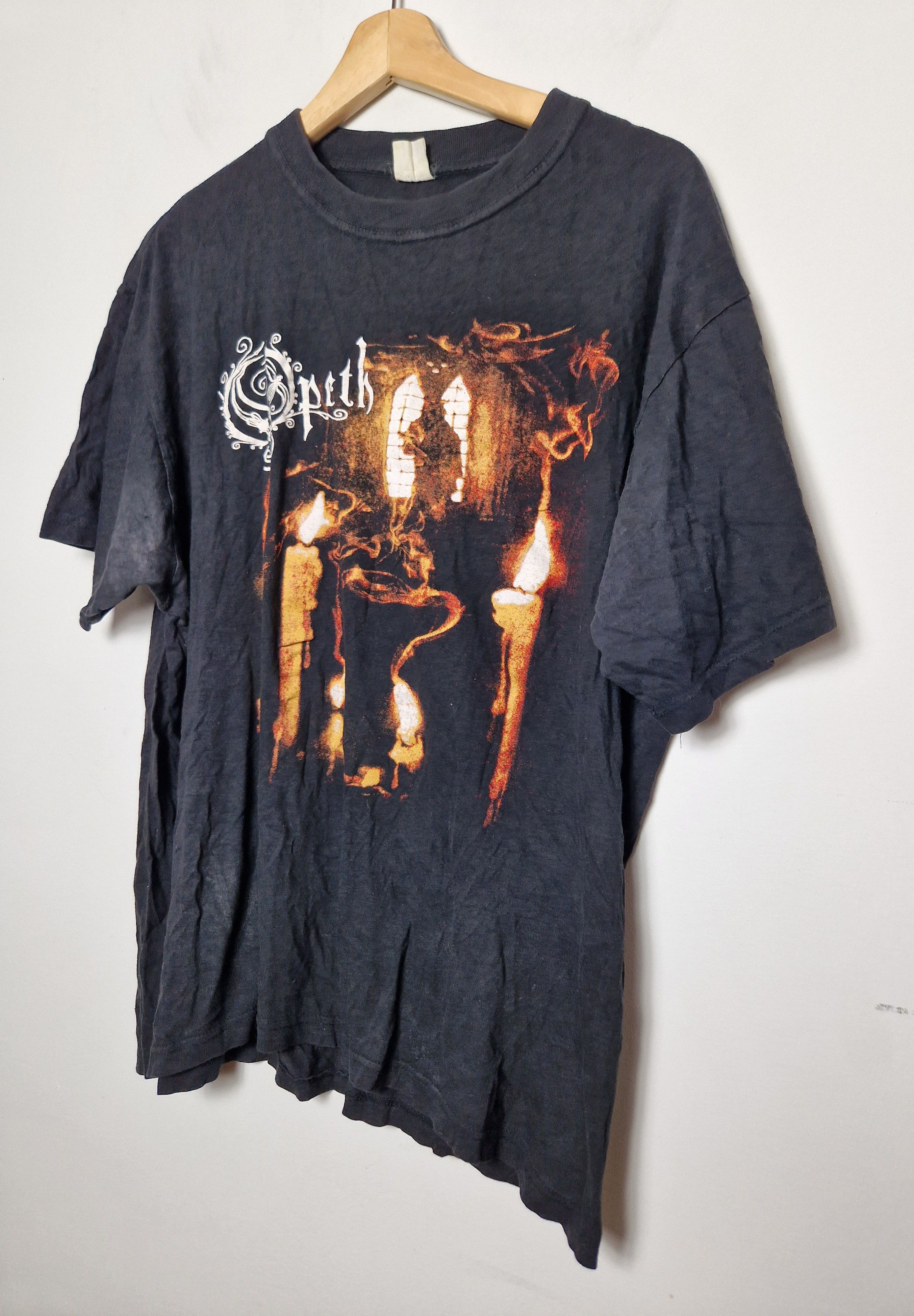 Band Tees Vintage Opeth Ghost Reveries Double Side d Band Tshirt 2005 Size US L / EU 52-54 / 3 - 4 Thumbnail