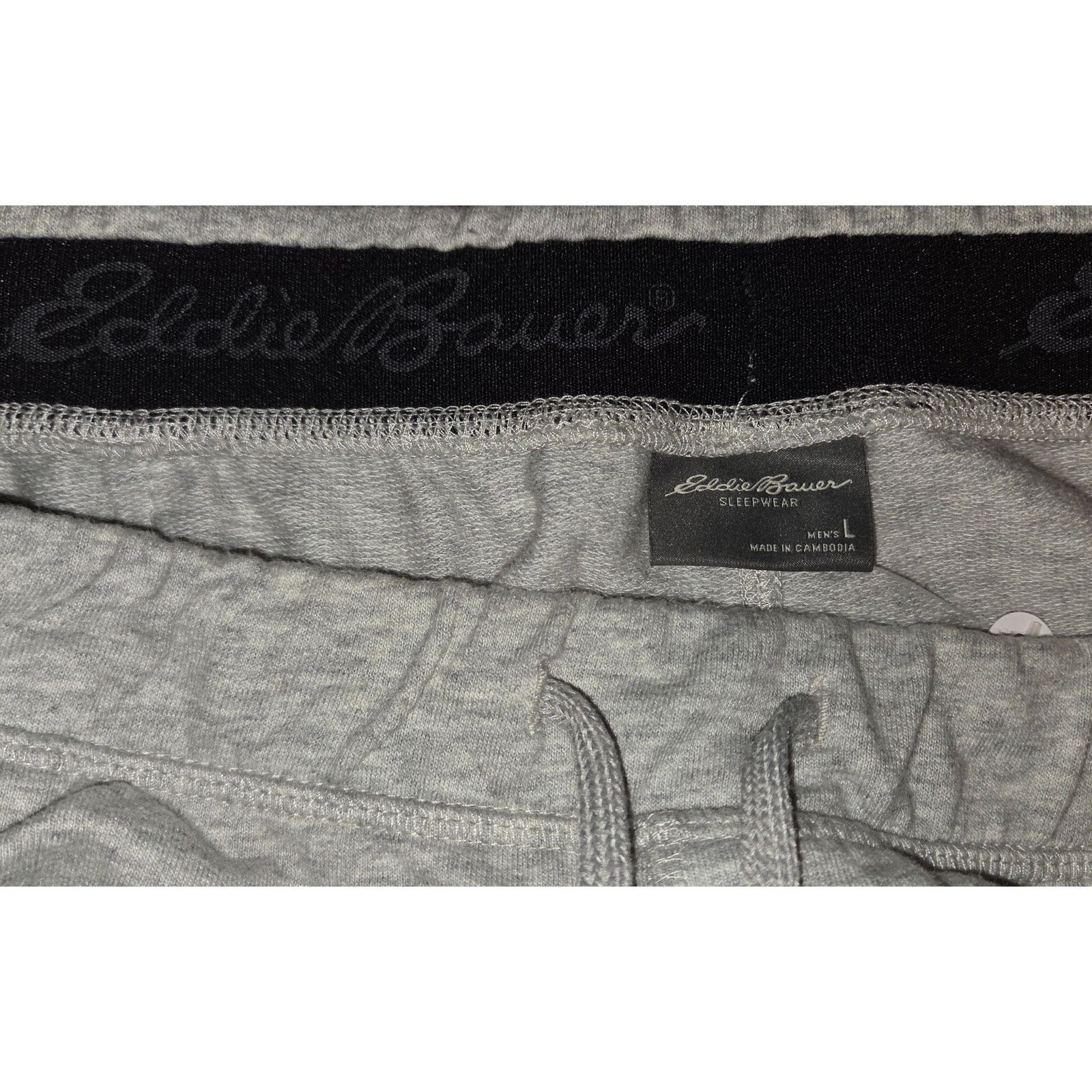 Eddie Bauer Eddie Bauer Men's Grey Sleepwear - Size Large Size US 33 - 5 Thumbnail