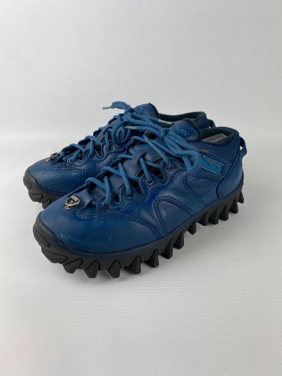 Genuine Leather × Salomon salomon spike sole archive outdoor gorp trekking hiking Size US 7 / IT 37 - 3 Thumbnail
