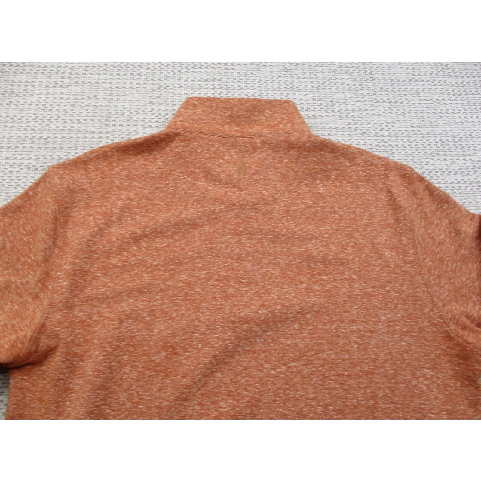 johnnie-O Johnnie-O Pullover Sweater Adult Small Orange Half Zip Golf Casual Comfort Shirt/Top Size US S / EU 44-46 / 1 - 6 Thumbnail