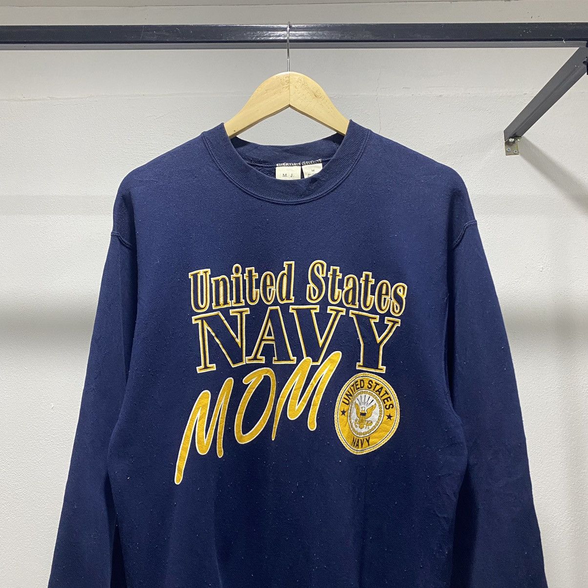 Vintage Sickk☠️ 80s US Navy Sweatshirt 50/50 Soffe Vintage Size US M / EU 48-50 / 2 - 3 Thumbnail