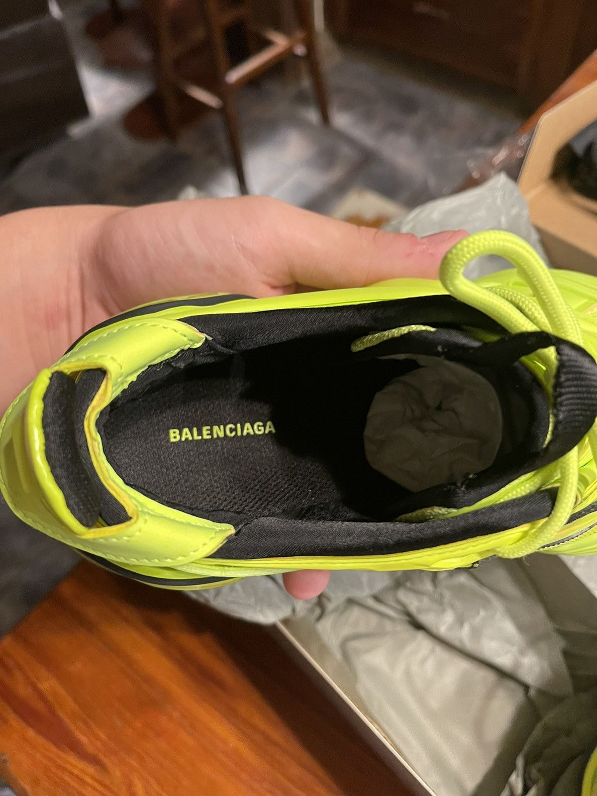 Balenciaga Balenciaga Tyrex lime green/yellow size 37 (7US) Size US 7 / EU 40 - 6 Thumbnail