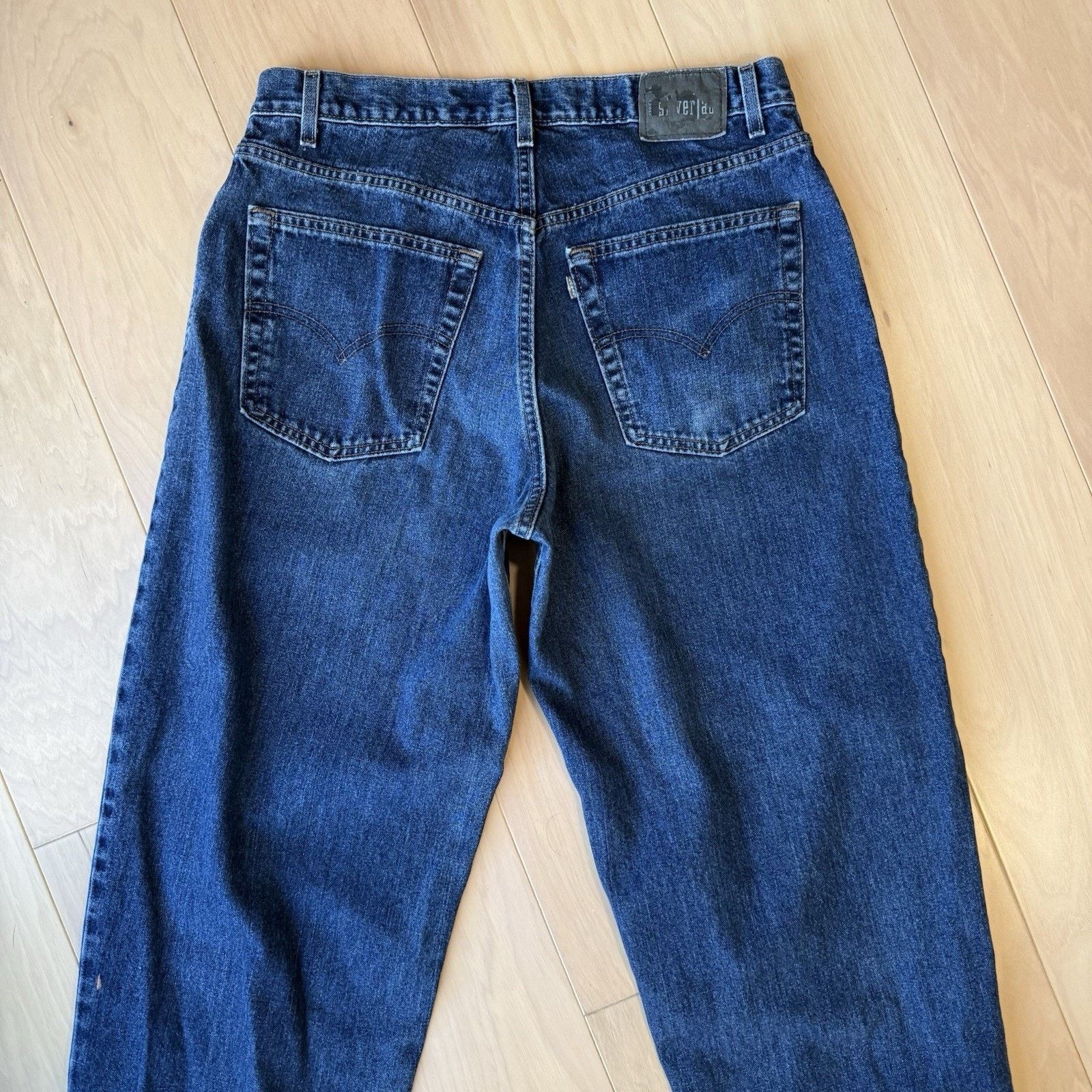 Levi's × Vintage Vintage Levis Silver Tab Jeans 35 Blue 90s Baggy Denim Size US 35 - 7 Thumbnail
