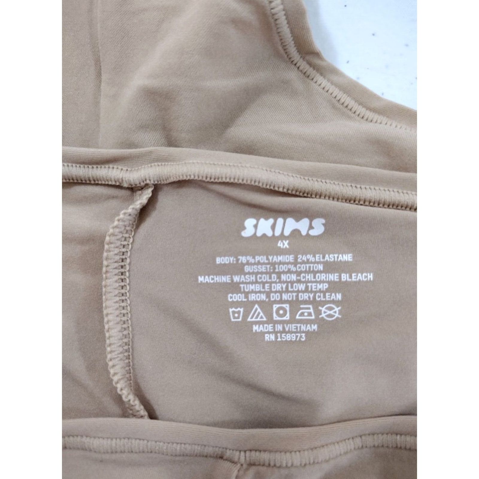 SKIMS SKIMS Women's Hipster Briefs Color Clay Size 4X PN-BYS-1099 NFT Opaque Lightweight Panties Plus Size Girls Women Mens? Size ONE SIZE - 6 Thumbnail