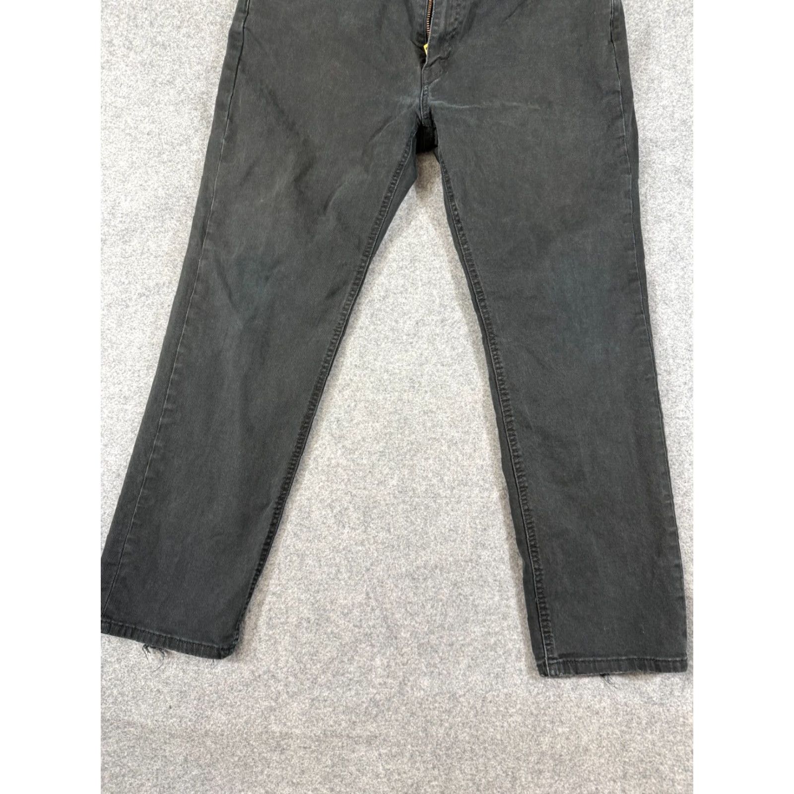 Levi's Levi’s 541 Jeans Mens 34X30 Black Tapered Leg Stretch Denim 5-Pockets Size US 34 / EU 50 - 4 Thumbnail