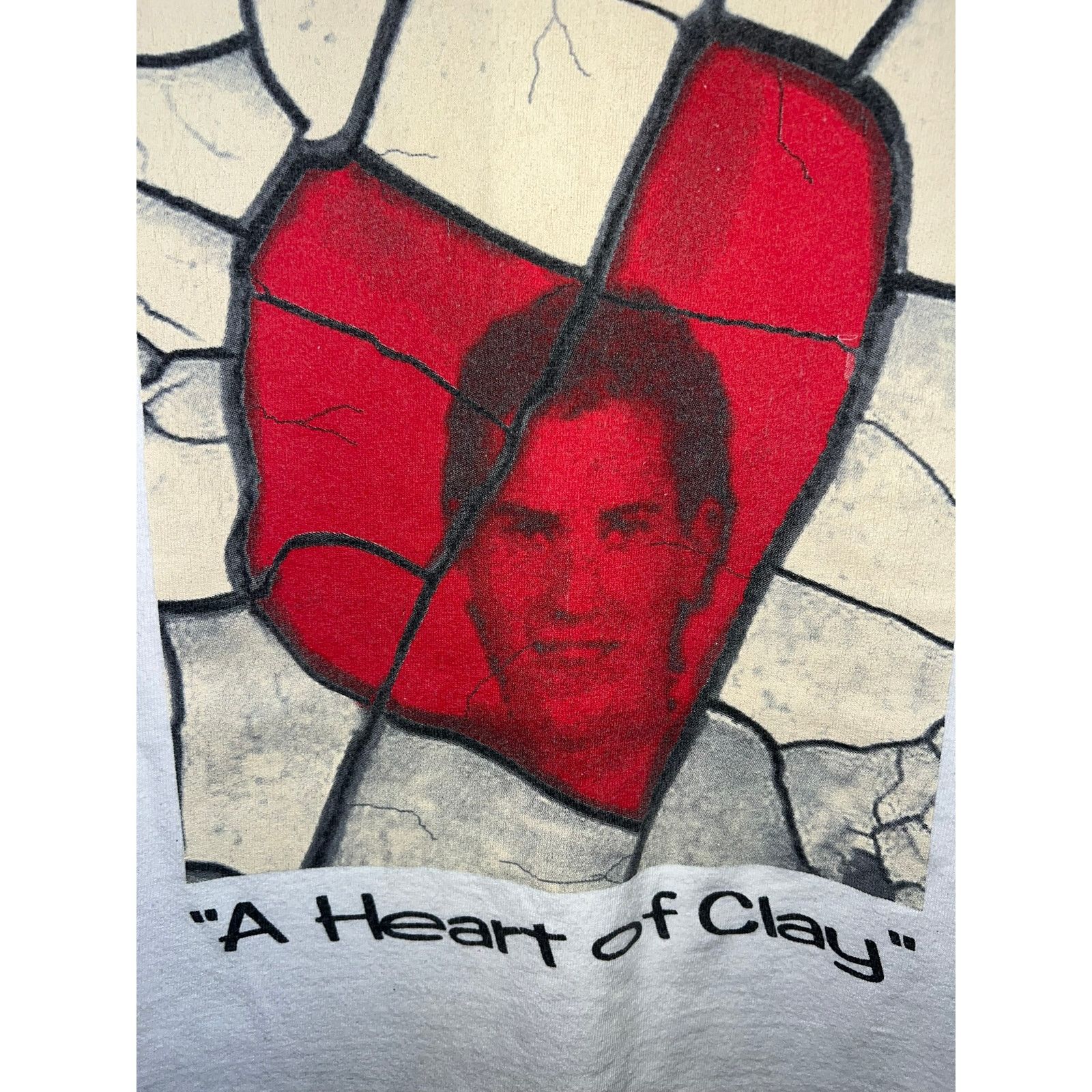 Gildan Vintage Decision Analyst Shirt Team Clay A Heart Of Clay 90s Size US XXL / EU 58 / 5 - 3 Thumbnail