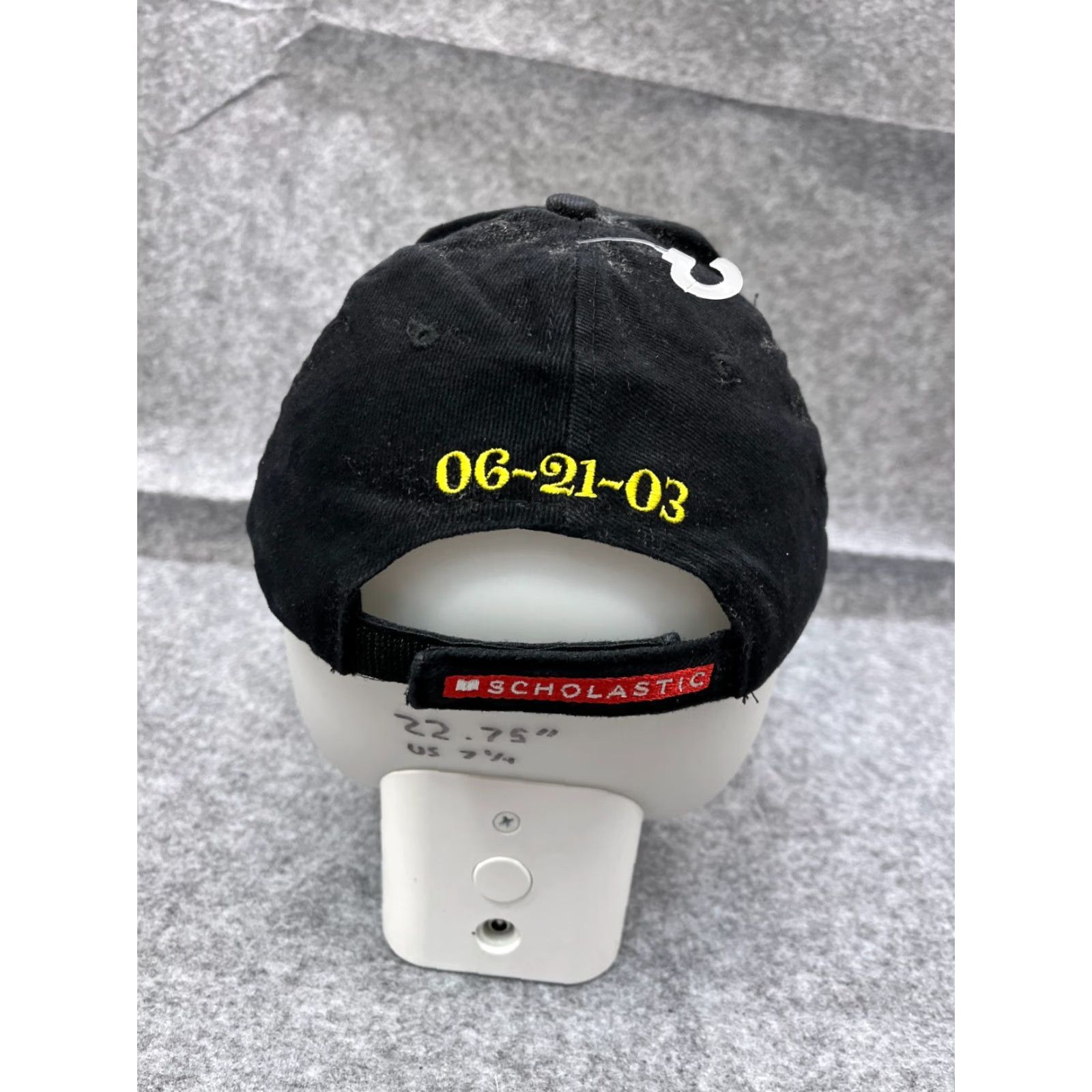 Vintage Scholastic Hat Cap Baseball Adjustable One Size Black Unisex Adults Harry Potter Order Of The Phoenix Movie Book Theme Mens Womens Size ONE SIZE - 6 Thumbnail