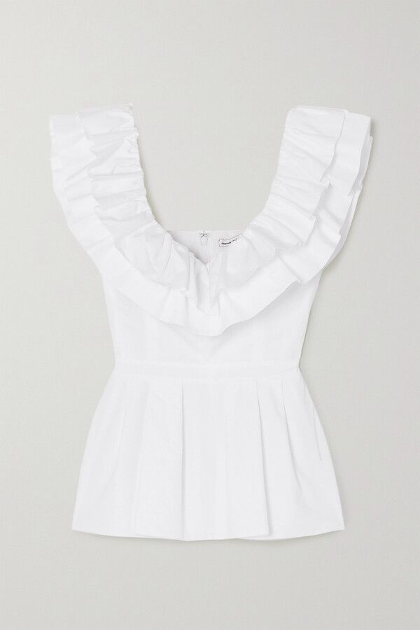 o1y0225 Off Shoulder Top in White