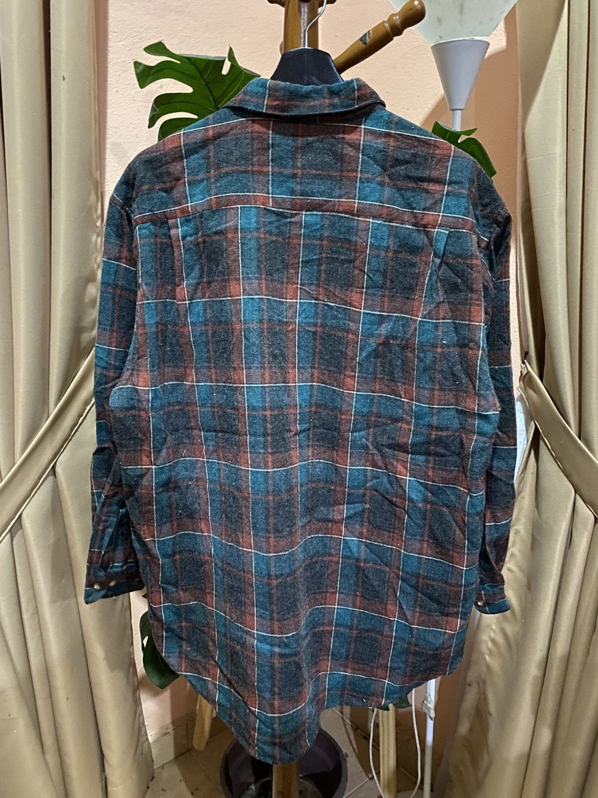 Vintage Vintage Northfield Plaid Flannel Shirt Sporting Gear Size US XL / EU 56 / 4 - 8 Thumbnail