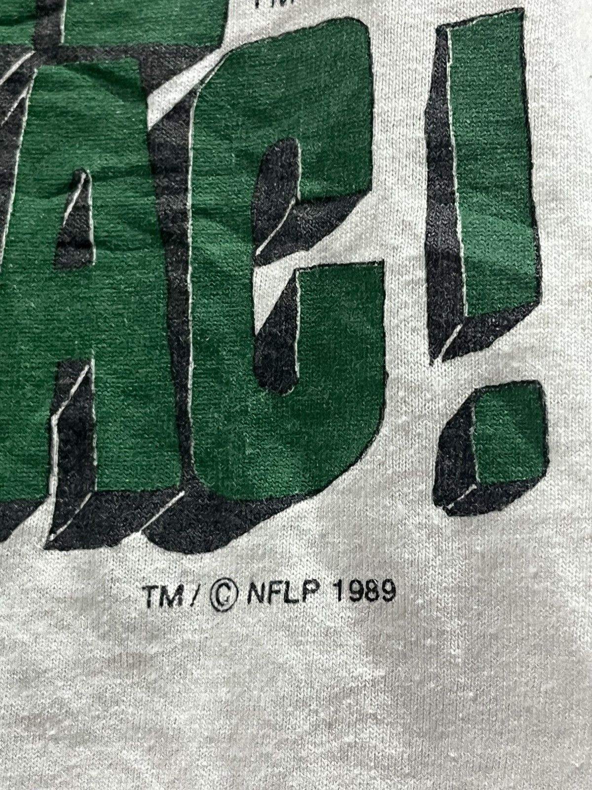 NFL Vintage 80s Philadelphia Eagles Eagle Maniac Tshirt Size US L / EU 52-54 / 3 - 2 Thumbnail