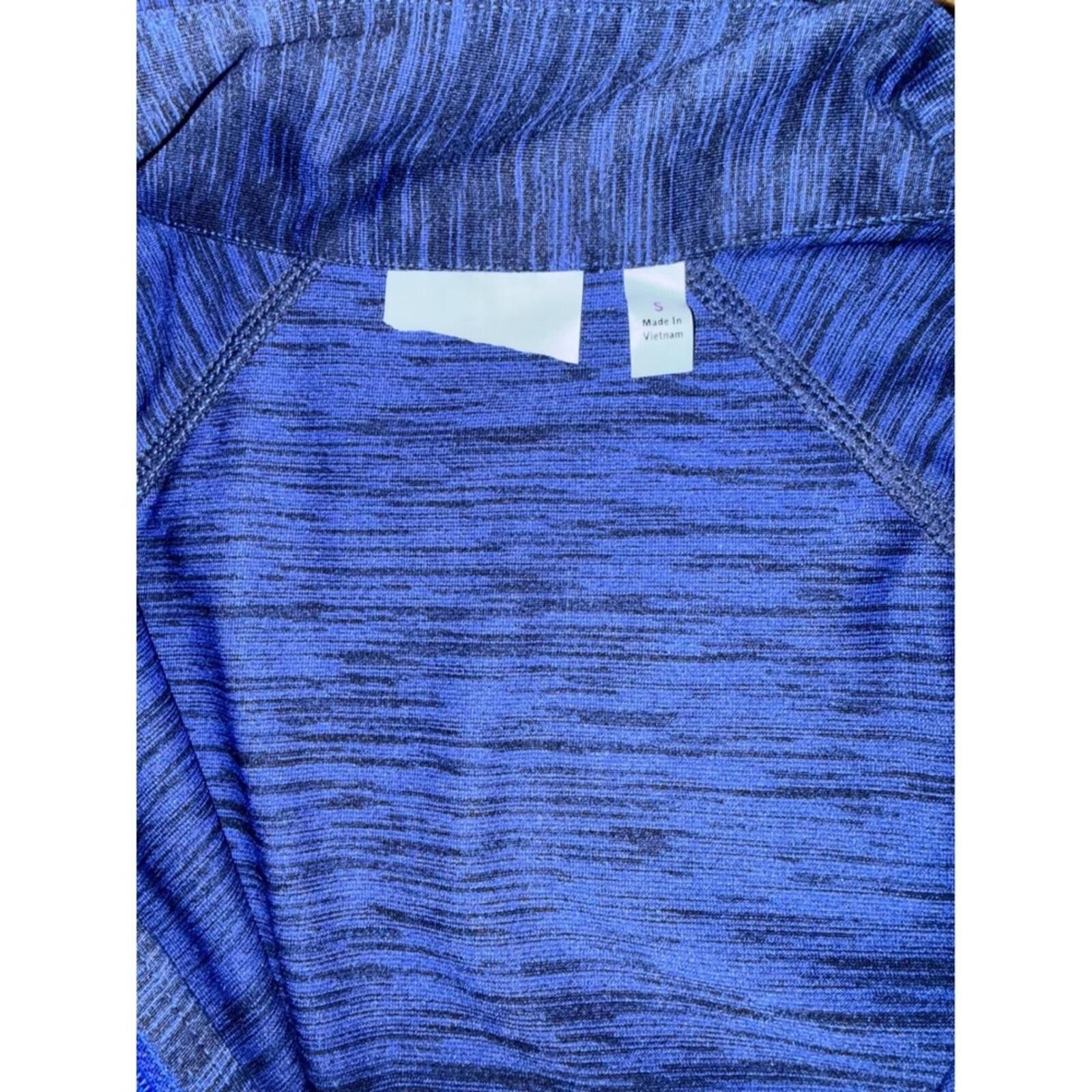 Athleta Athleta Blue Space Dye Quarter Zip Long Sleeve Running Top S Size S / US 4 / IT 40 - 9 Thumbnail