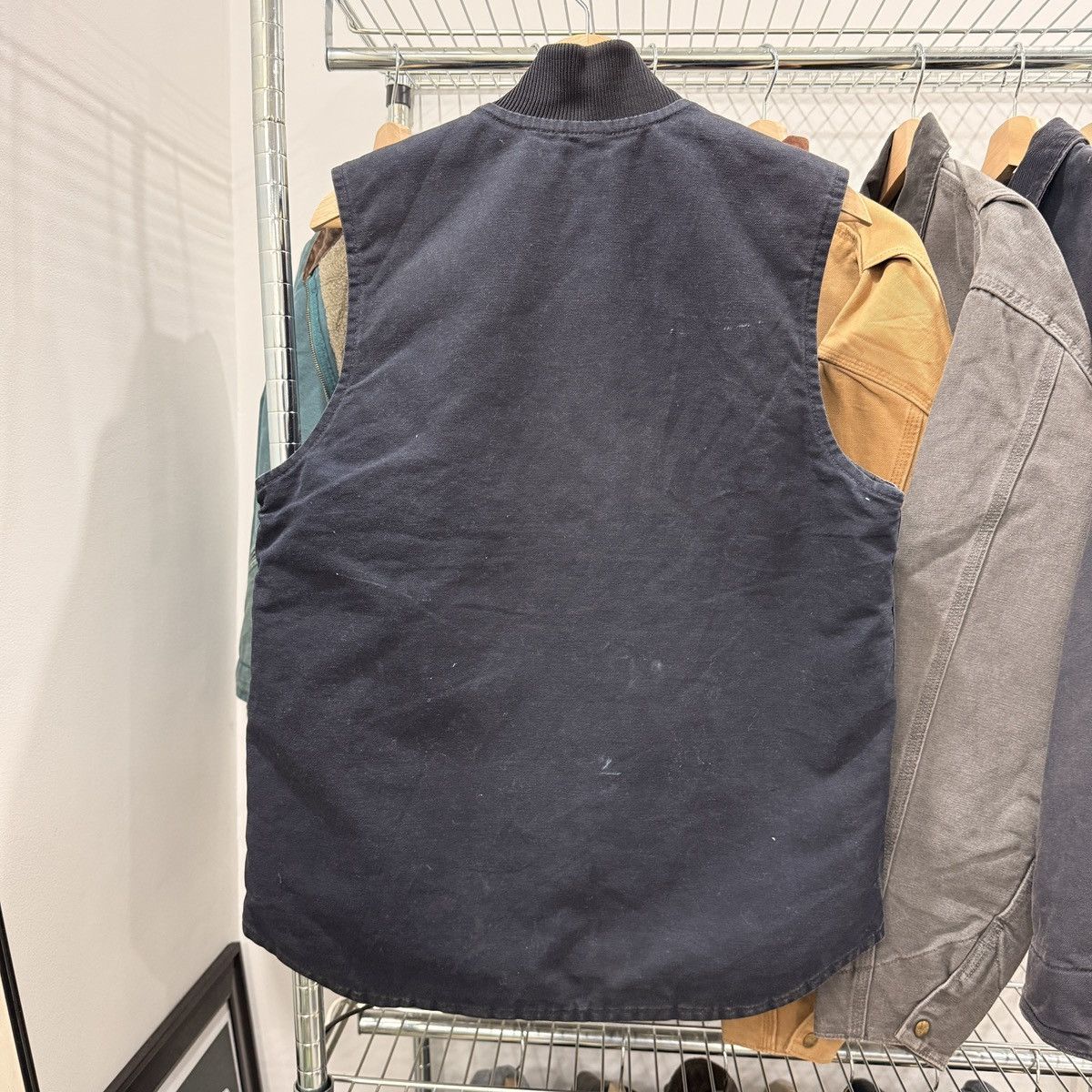 Carhartt Wip 1 of 1 sashiko carhartt vest Size US S / EU 44-46 / 1 - 7 Thumbnail