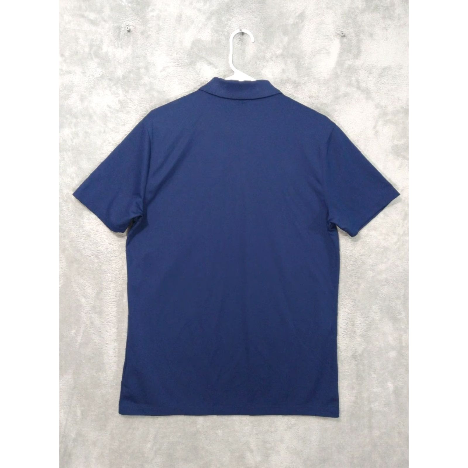 Nike Nike Dri-Fit Polo Shirt Mens Medium Blue Logo Short Sleeve Golf Shirt Size US M / EU 48-50 / 2 - 2 Thumbnail