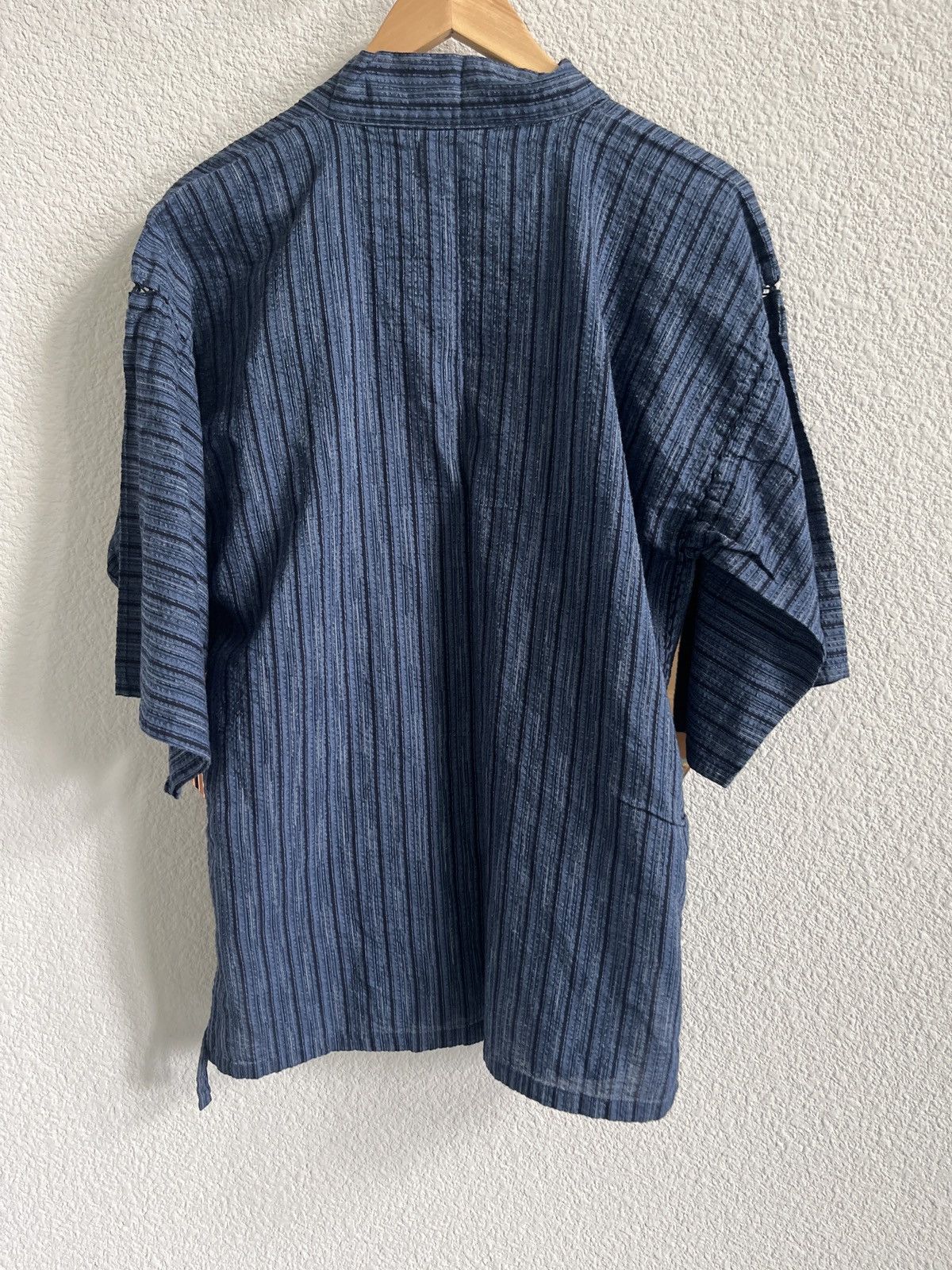 CDG by Comme des Garcons × Japanese Brand KIRAKUMONO TRADITIONAL JAPANESE BLUE KIMONO Size US M / EU 48-50 / 2 - 4 Thumbnail