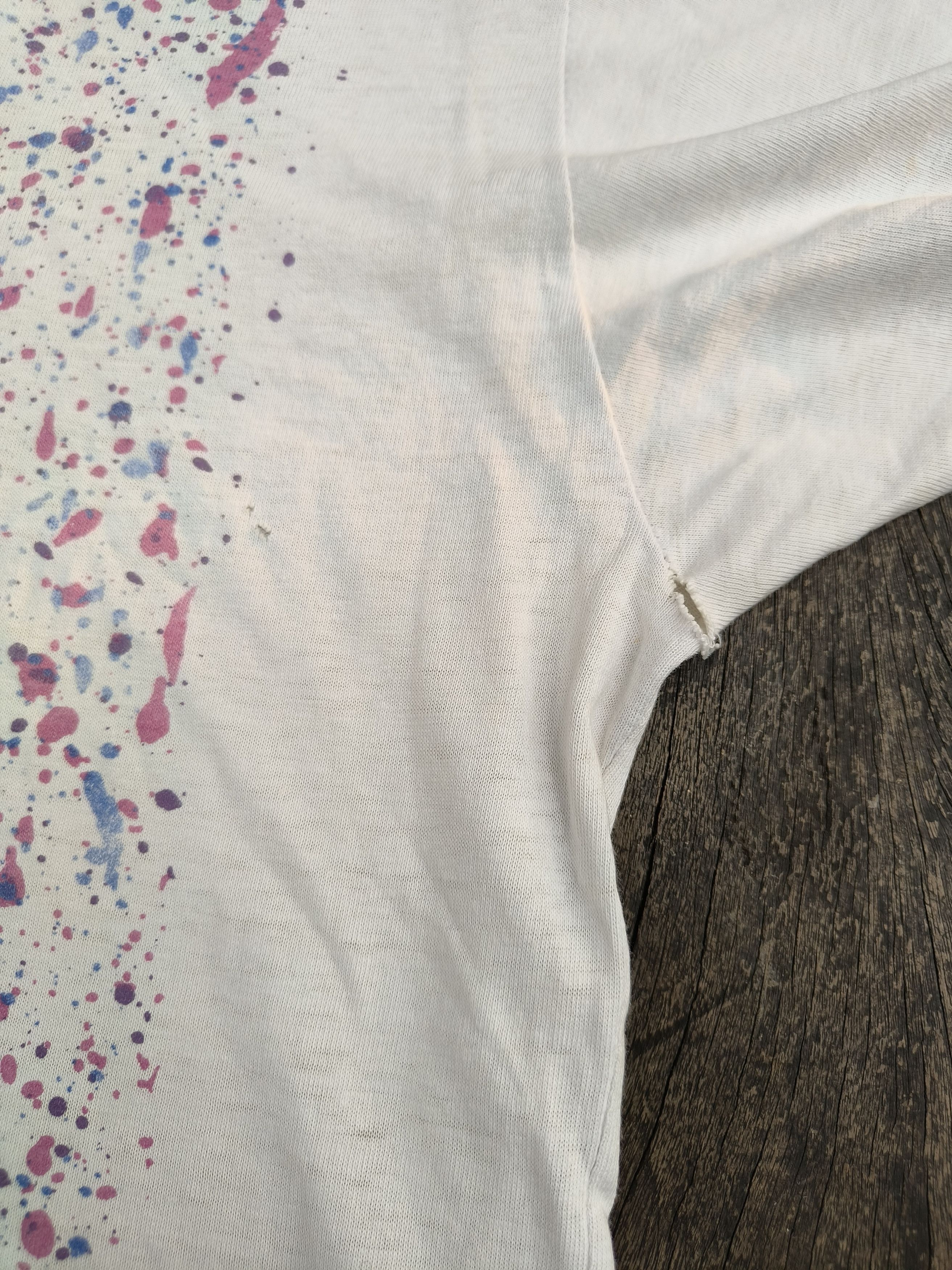 Band Tees Vintage 90s Sonic youth "paint splatter design" shirt Size US XL / EU 56 / 4 - 9 Thumbnail