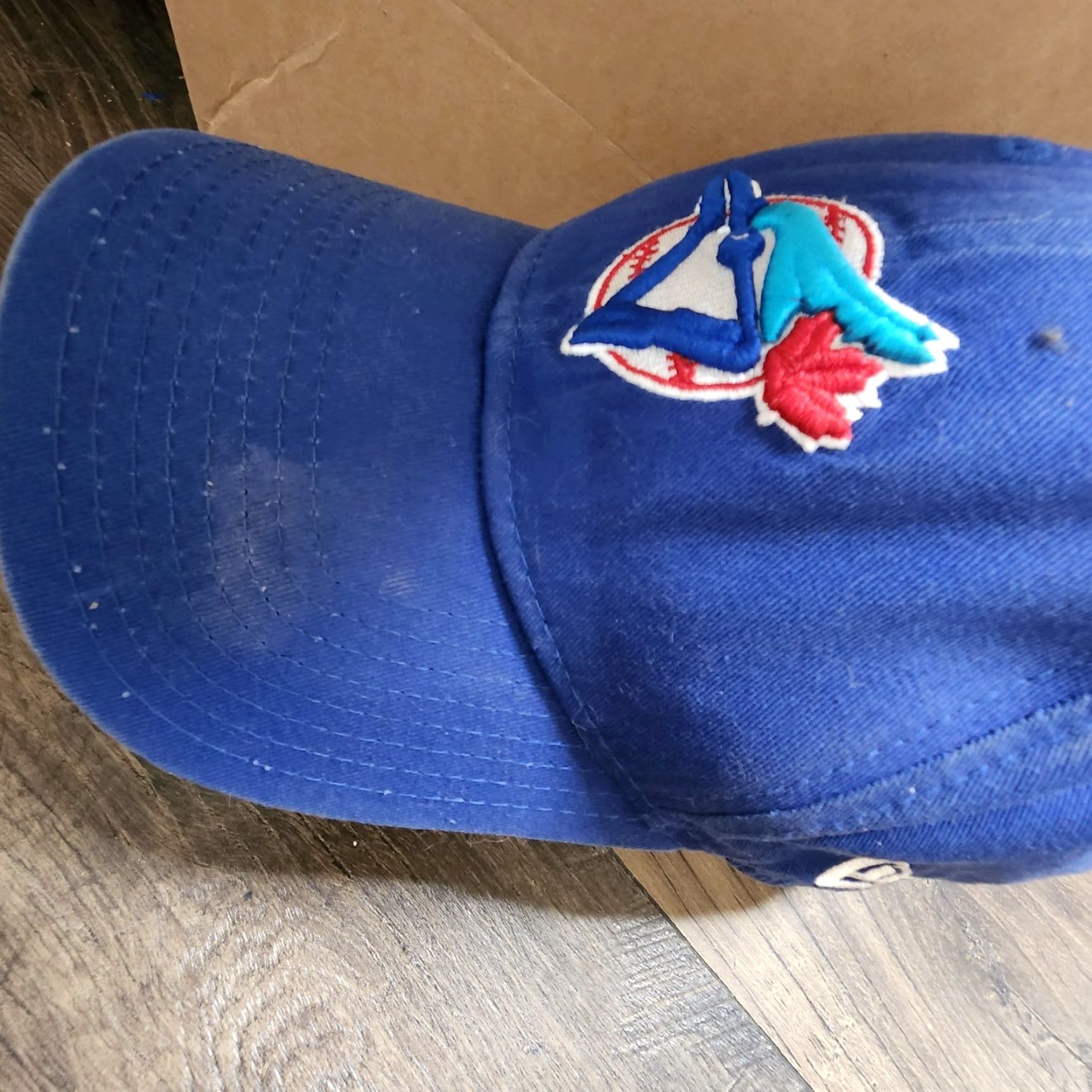 New Era New Era MLB Toronto Blue Jays 9Forty Baseball Hat Adjustable Men's Blue Hat Size ONE SIZE - 2 Thumbnail