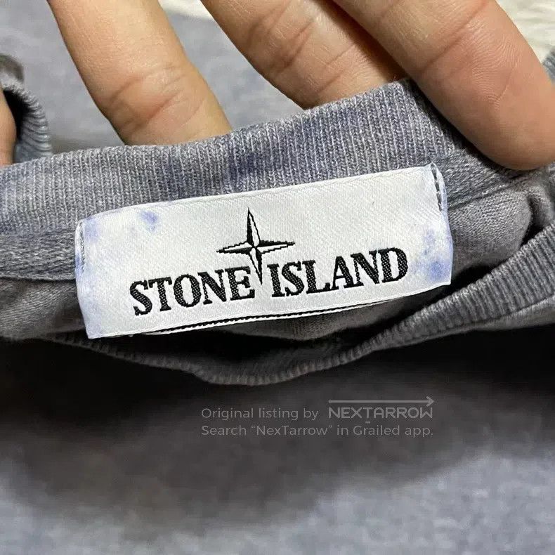 Stone Island Stone Island Dust Dyed Short Sleeve T-Shirt Haze Blue M Size US M / EU 48-50 / 2 - 4 Thumbnail
