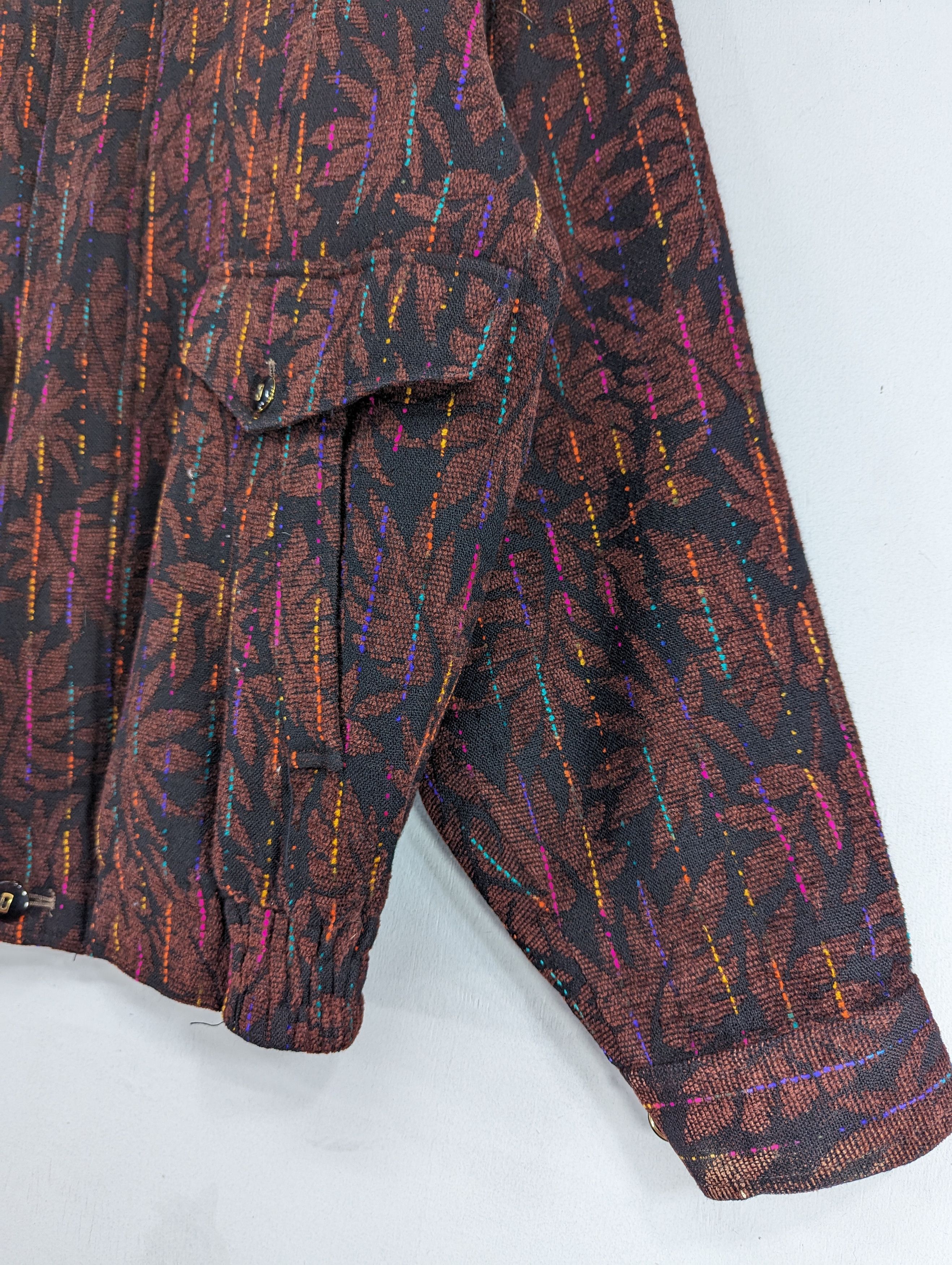 Japanese Brand Vintage Ji-Ma Pro Japanese Brand Mohair Bomber Jacket Size US M / EU 48-50 / 2 - 4 Thumbnail