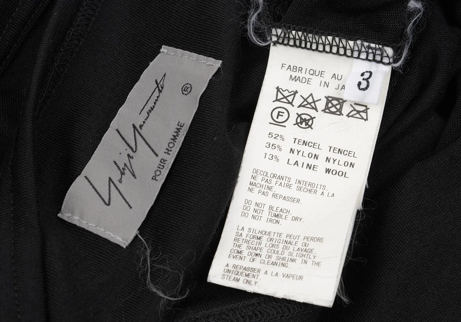 Yohji Yamamoto Yohji Yamamoto Loose Fit Back Slit Top Size US L / EU 52-54 / 3 - 16 Thumbnail