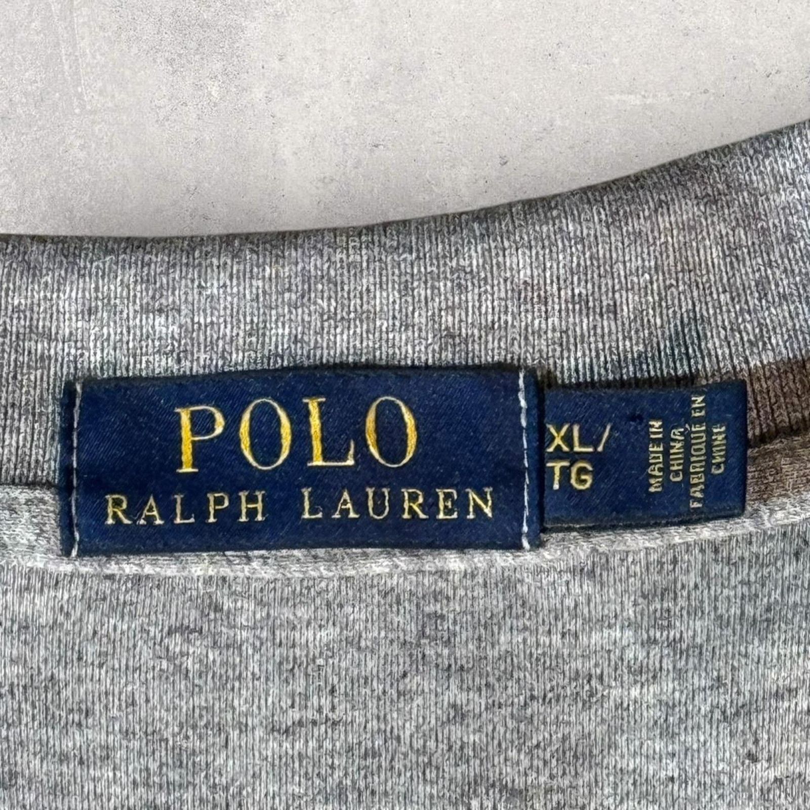 Polo Ralph Lauren Grey Polo Ralph Lauren polo shirt Size US XL / EU 56 / 4 - 2 Thumbnail