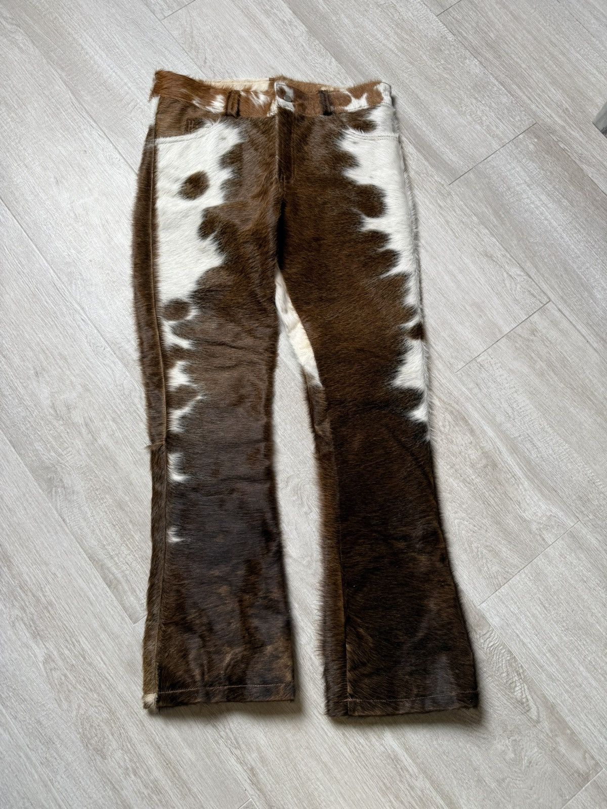 NYRVA Nyrva Cow Hyde Pant Size US 36 / EU 52 - 2 Thumbnail