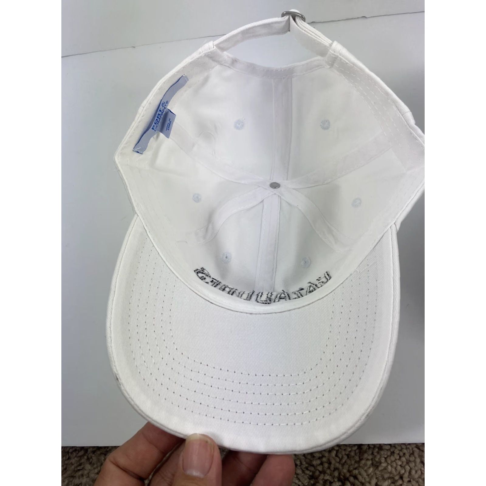 Logo 7 Cazadores 100 Anos Tequila Strap Back Hat Cap White Logo Adjustable Golf Free SH Mens Snapback Adjustable White Cap Size ONE SIZE - 6 Thumbnail