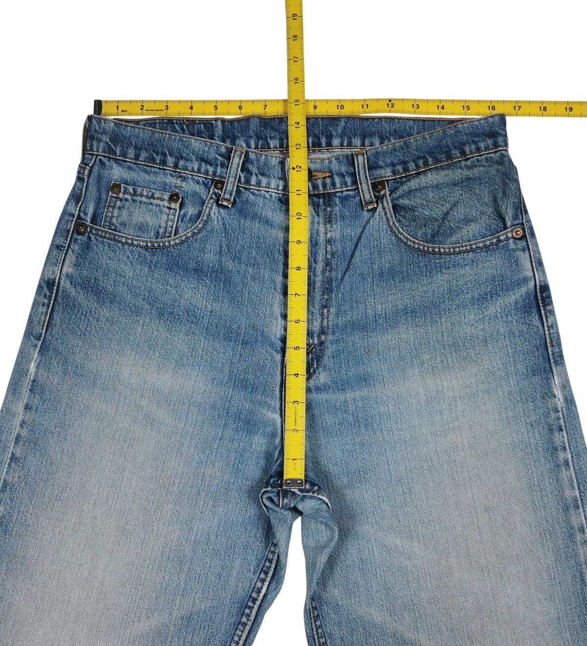 Levi's Vintage Levis 512-0217 Distressed Denim Jeans Size US 33 - 10 Thumbnail