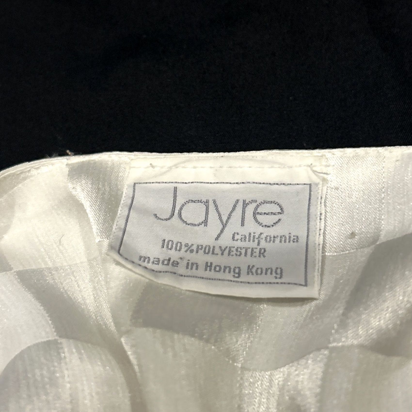 Vintage VINTAGE Jayre of California Pajama Top Womens Size M White Satin 80s Sleepwear A23 Size M / US 6-8 / IT 42-44 - 3 Thumbnail