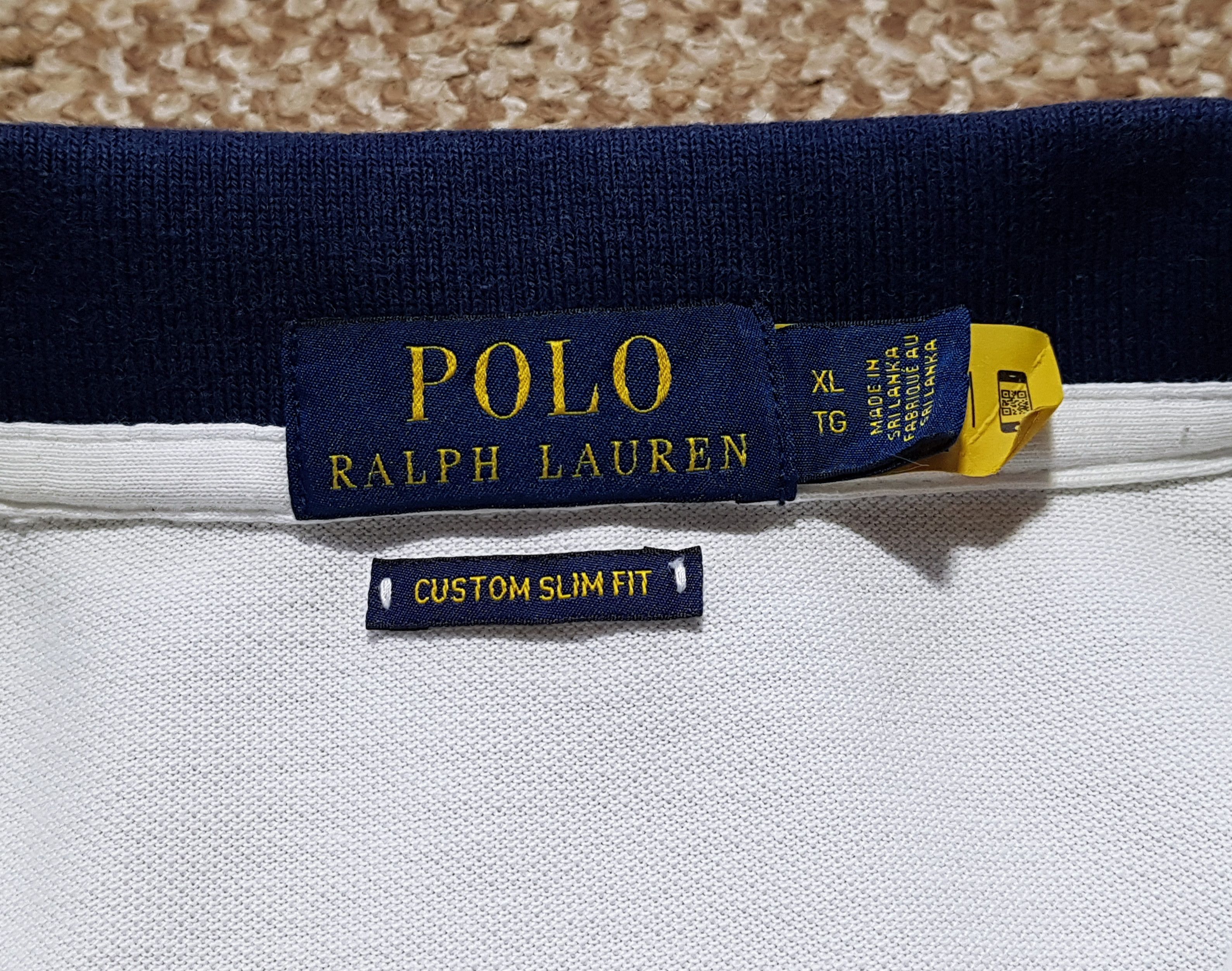 Polo Ralph Lauren Ralph Lauren Polo Big Pony Gold Crest Shirt Custom Slim XL Size US XL / EU 56 / 4 - 8 Thumbnail